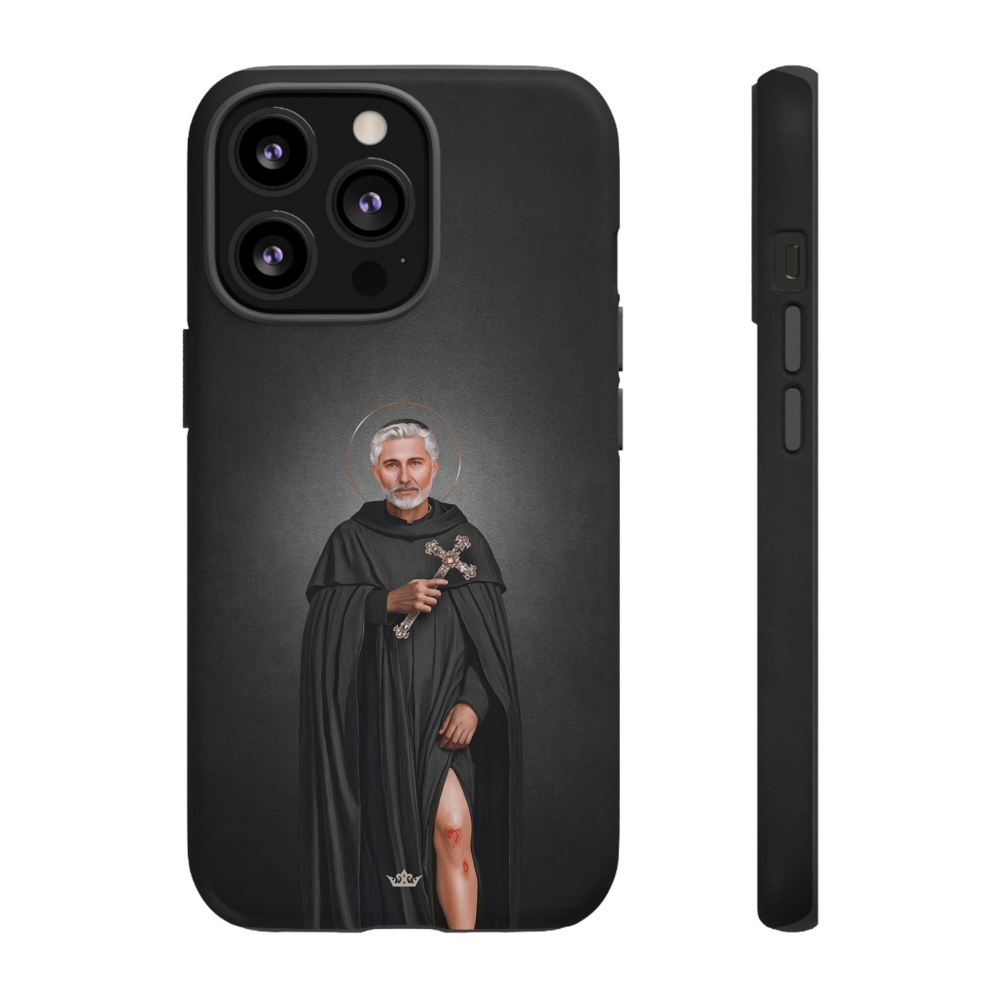 St. Peregrine Hard Phone Case (Dark) - VENXARA®