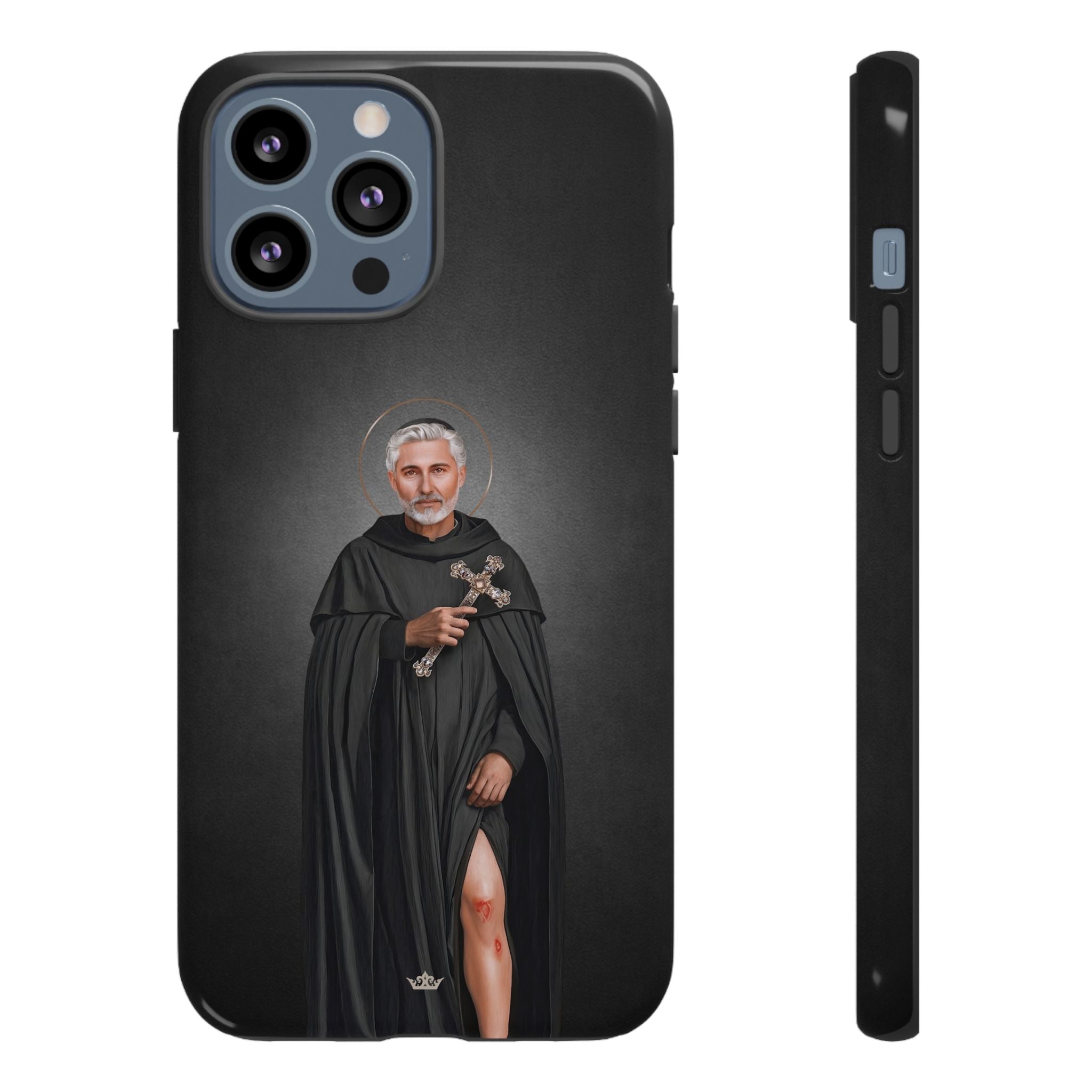 St. Peregrine Hard Phone Case (Dark) - VENXARA®