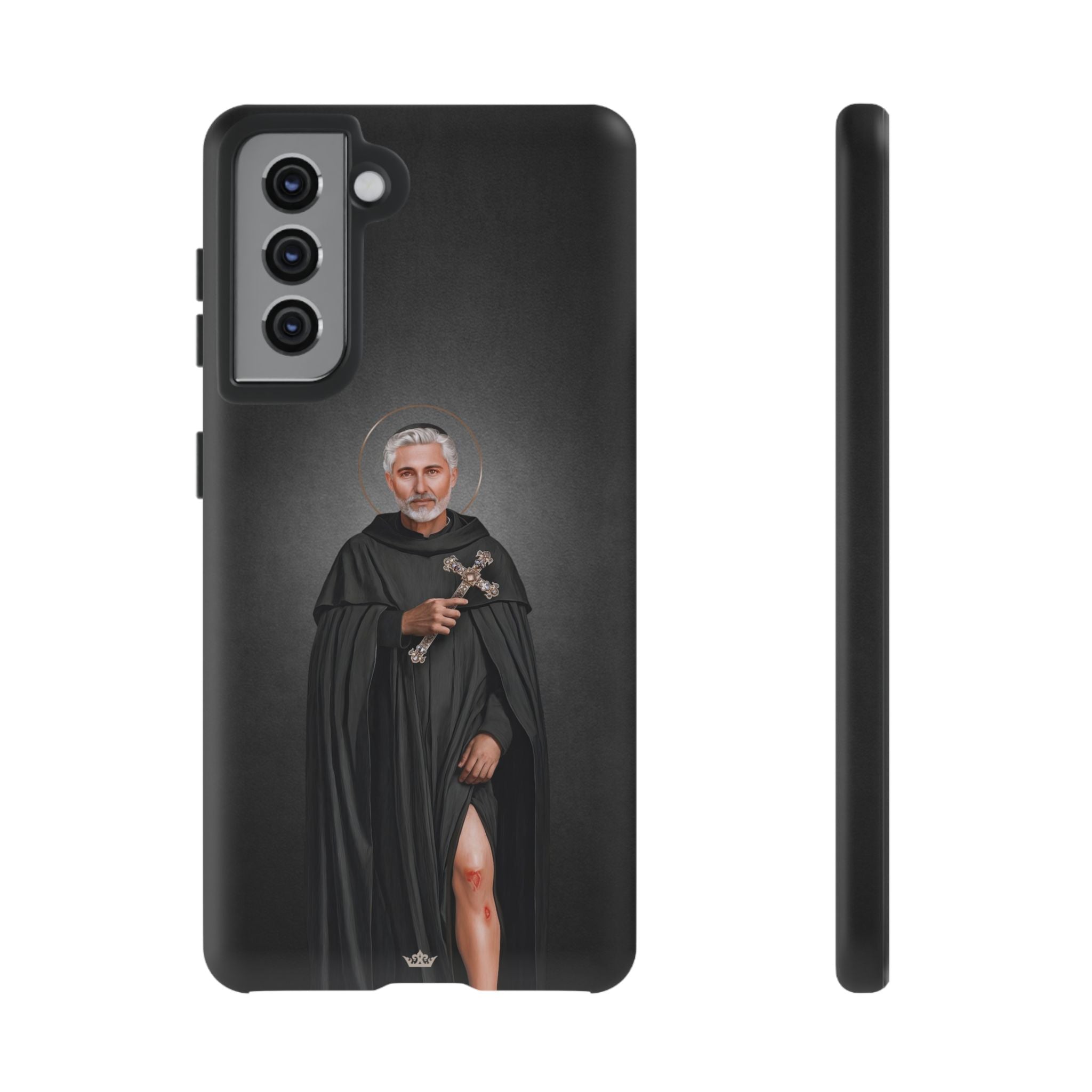 St. Peregrine Hard Phone Case (Dark) - VENXARA®