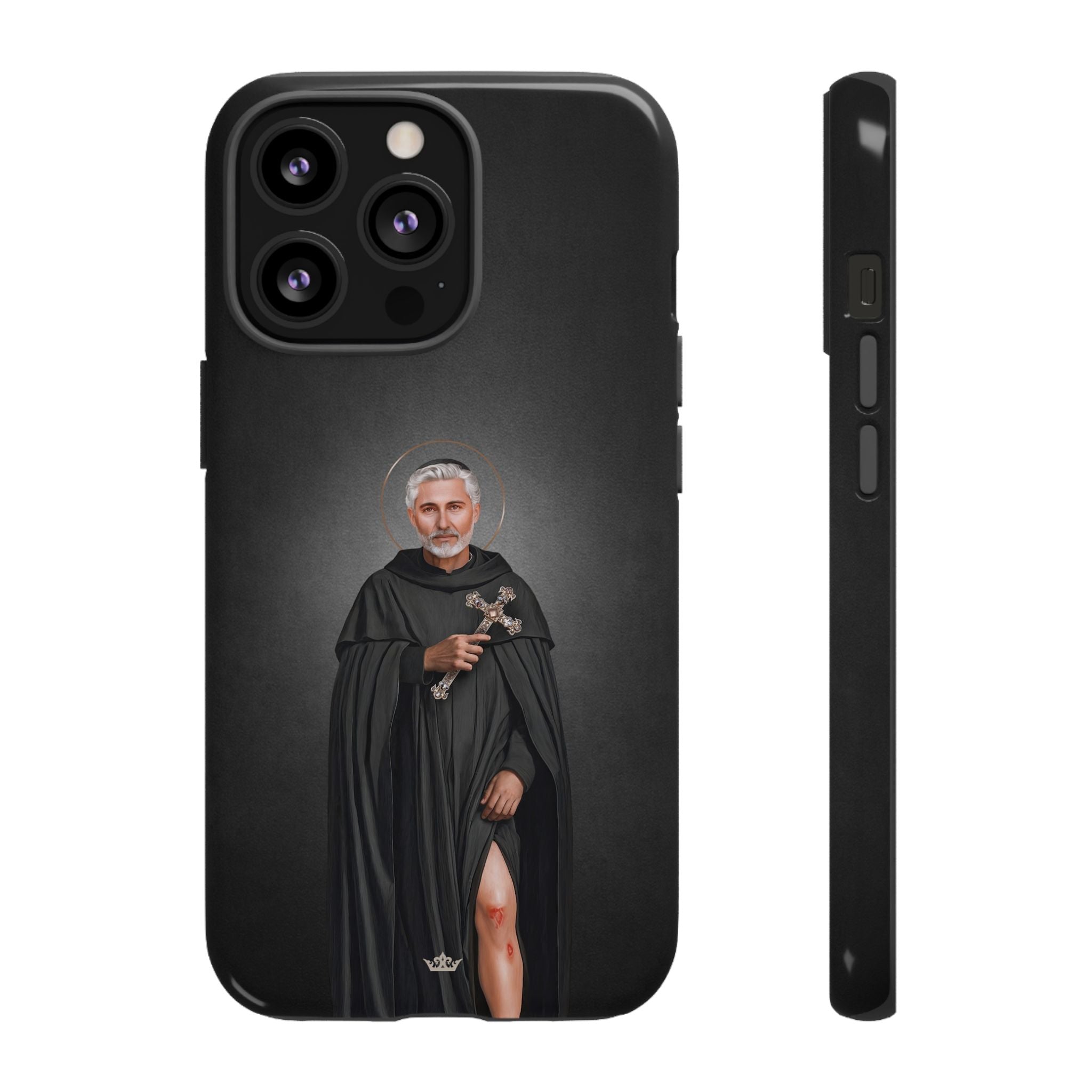 St. Peregrine Hard Phone Case (Dark) - VENXARA®