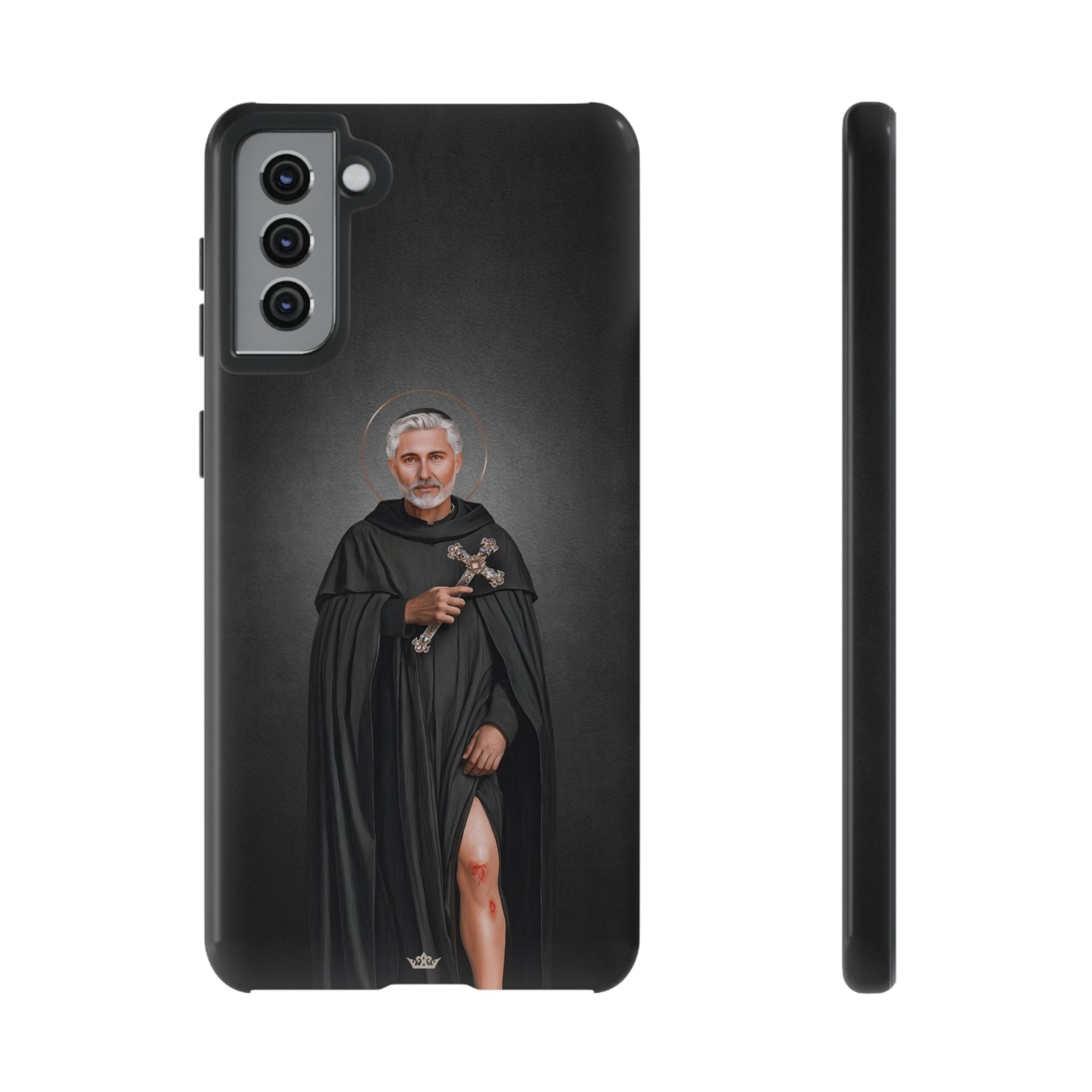 St. Peregrine Hard Phone Case (Dark) - VENXARA®