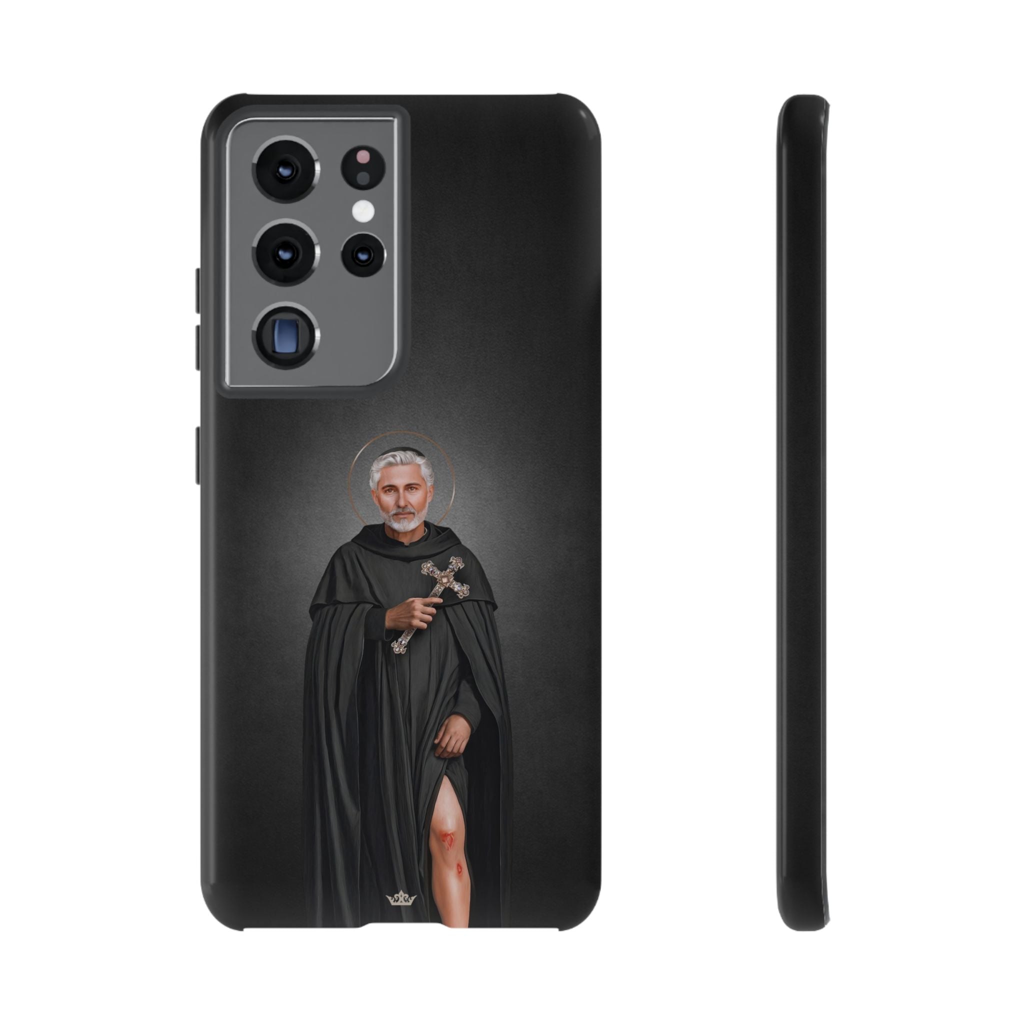 St. Peregrine Hard Phone Case (Dark) - VENXARA®