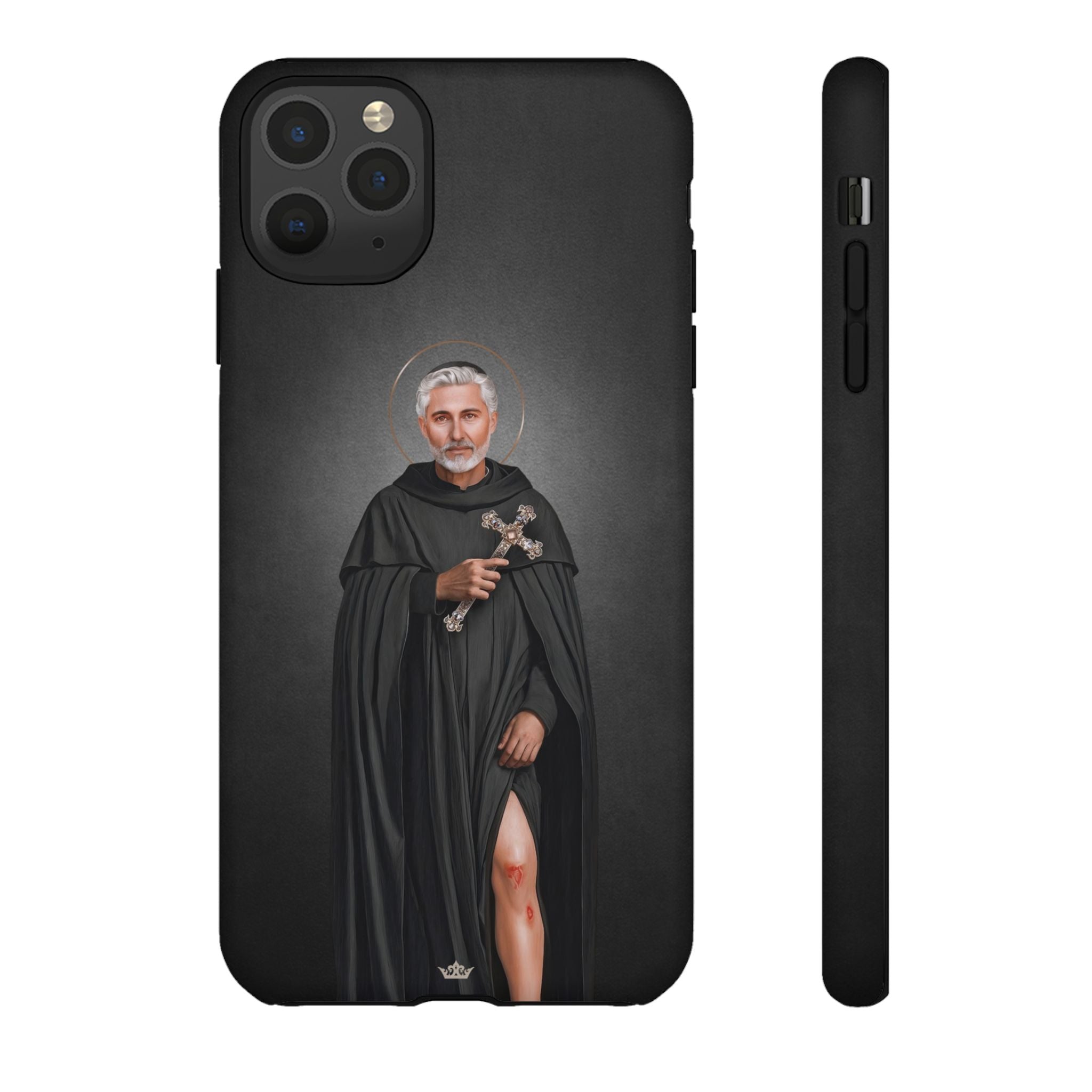 St. Peregrine Hard Phone Case (Dark) - VENXARA®