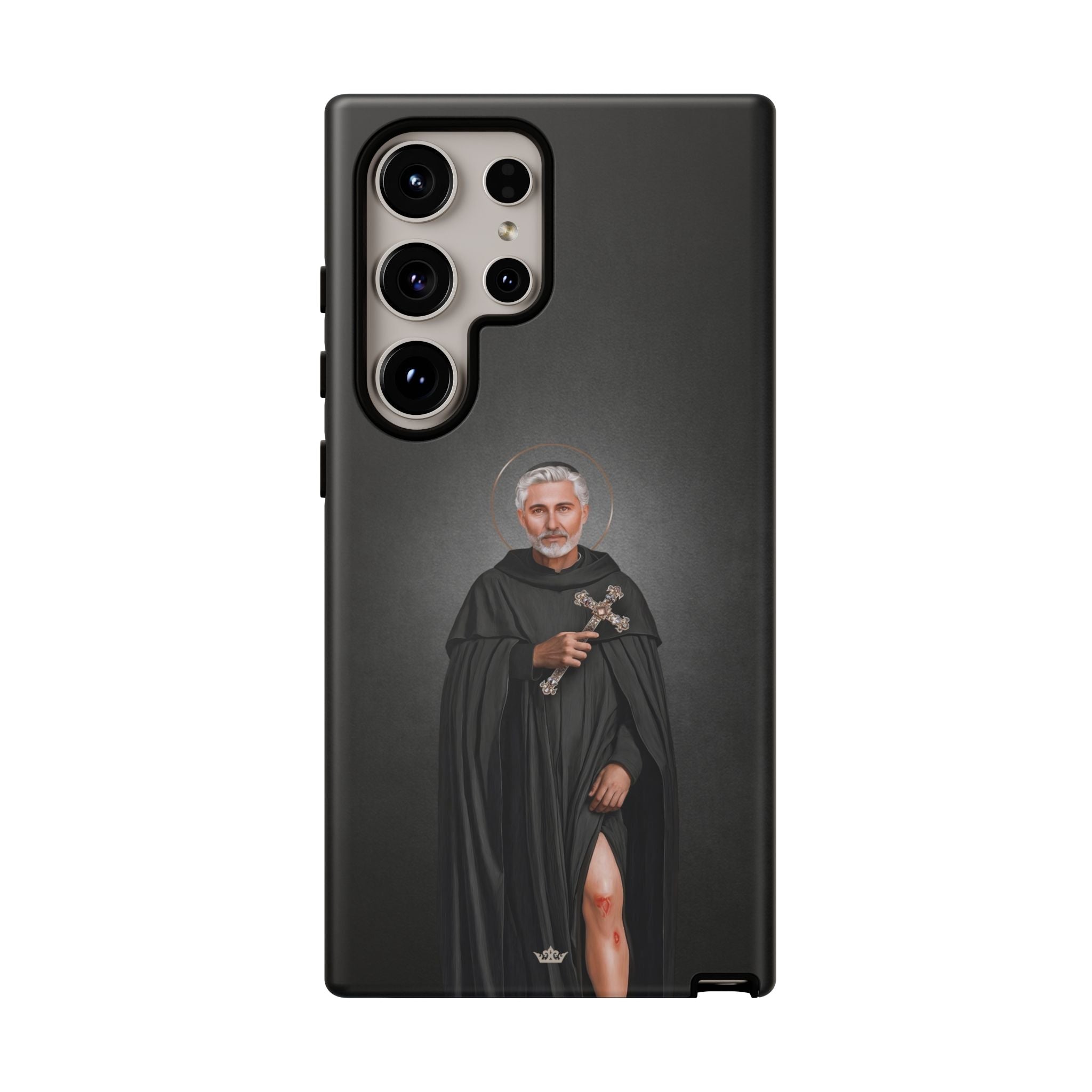 St. Peregrine Hard Phone Case (Dark) - VENXARA®