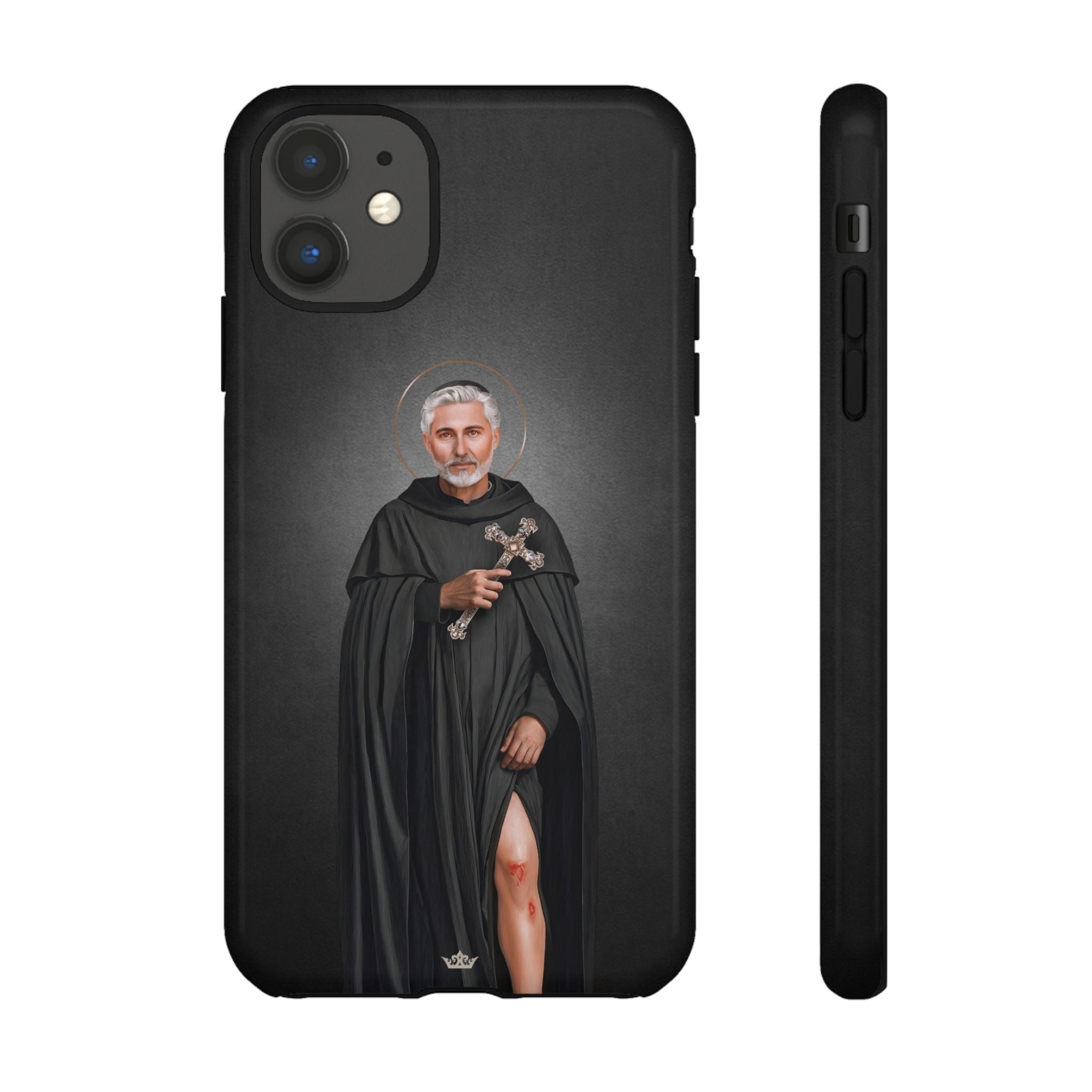 St. Peregrine Hard Phone Case (Dark) - VENXARA®