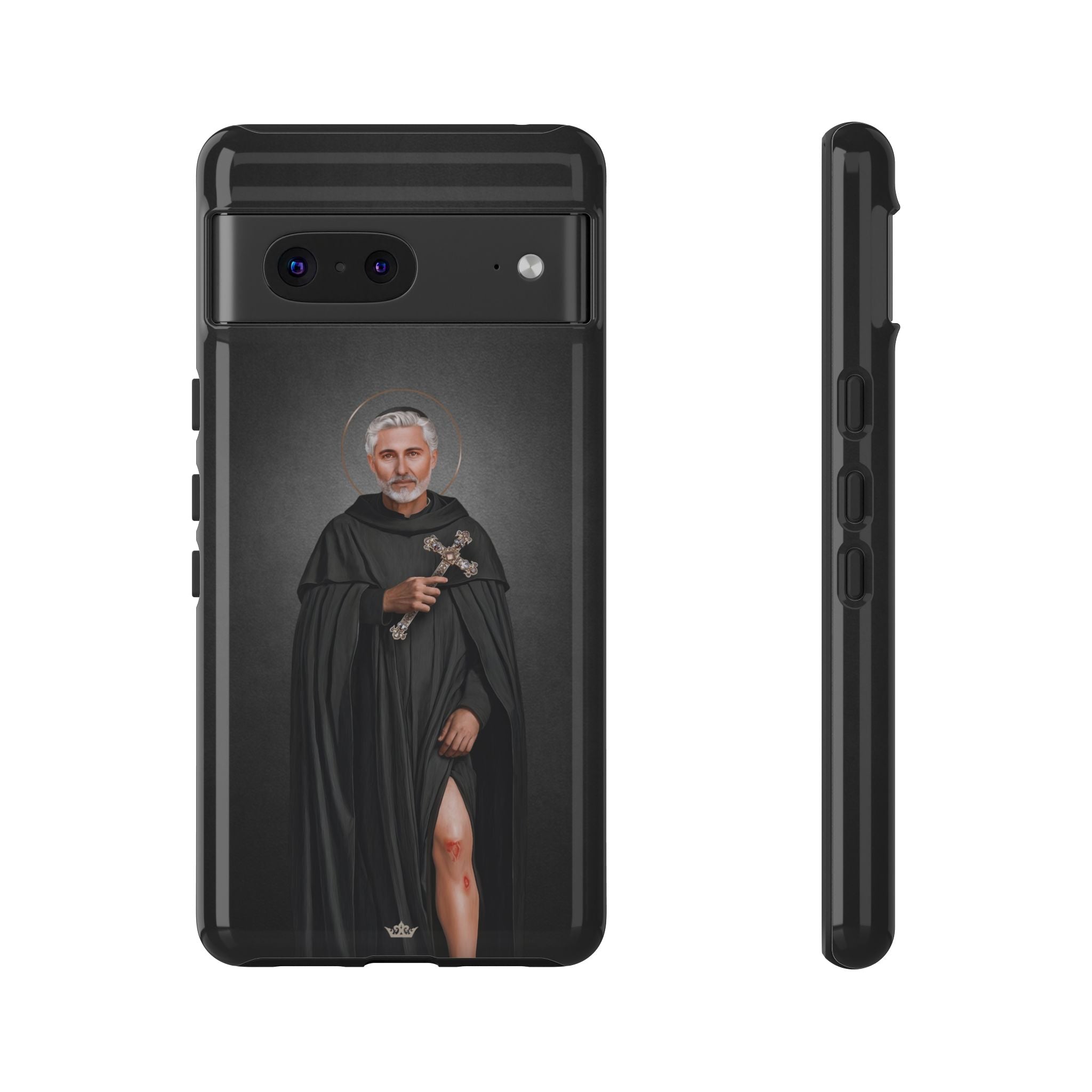 St. Peregrine Hard Phone Case (Dark) - VENXARA®