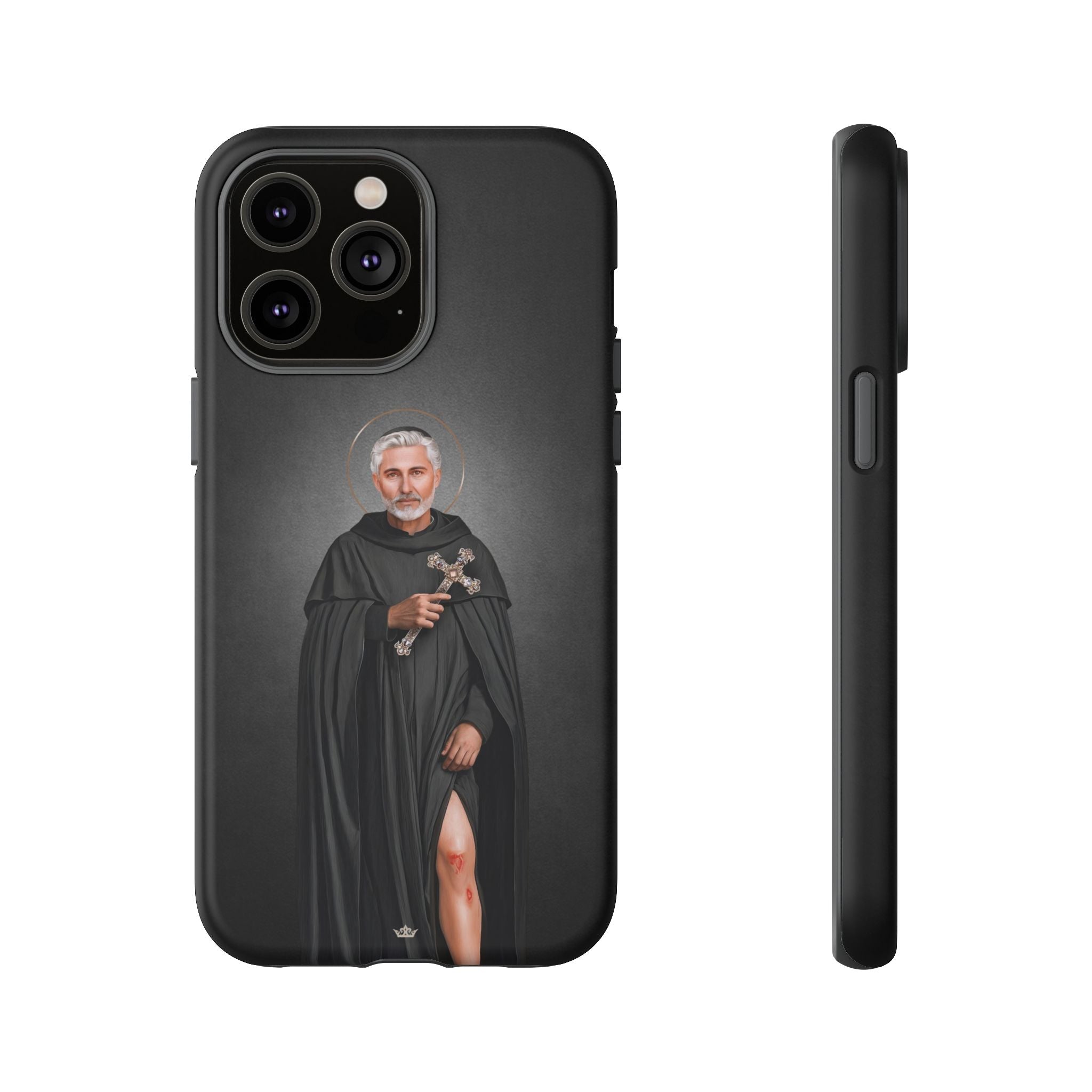 St. Peregrine Hard Phone Case (Dark) - VENXARA®
