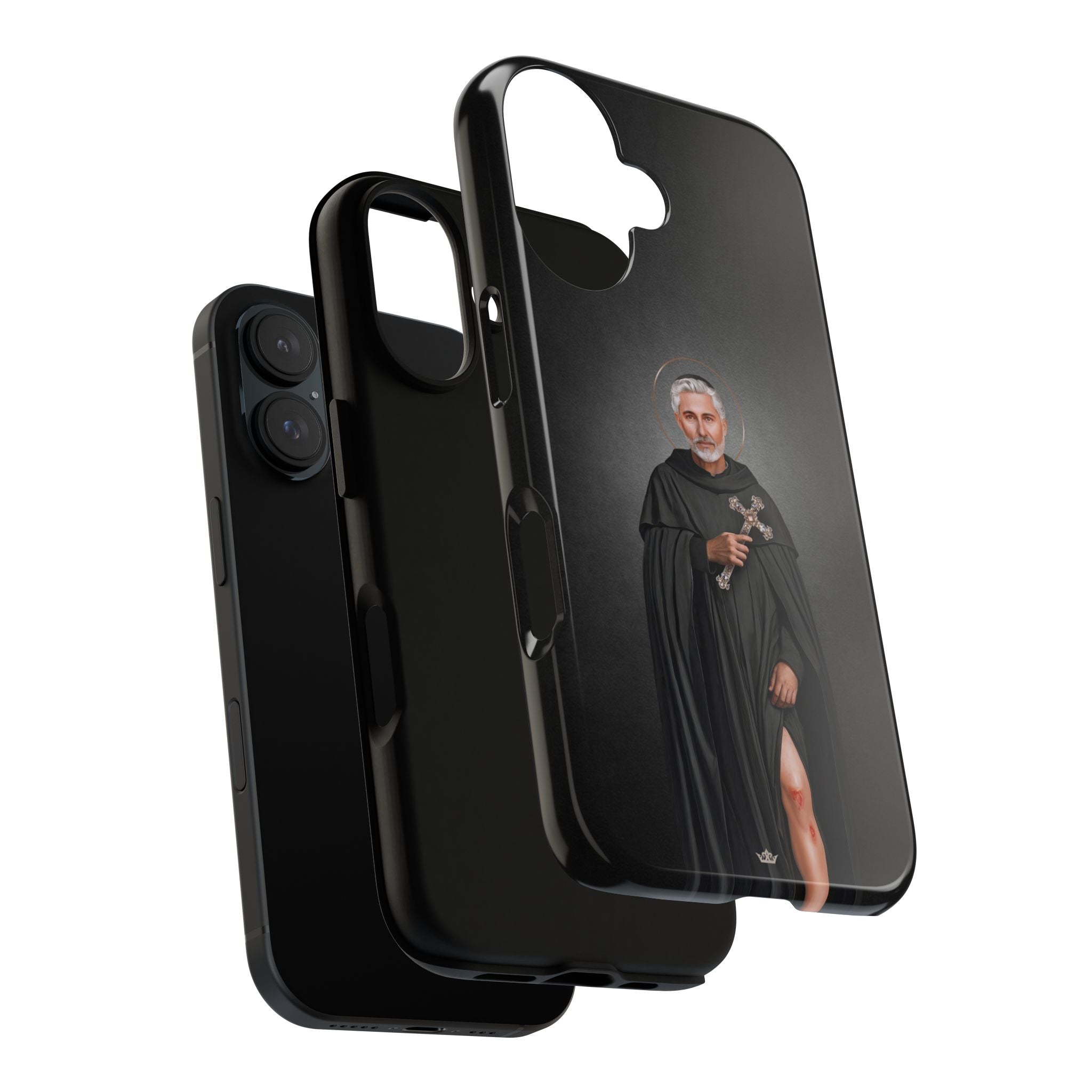 St. Peregrine Hard Phone Case (Dark) - VENXARA®