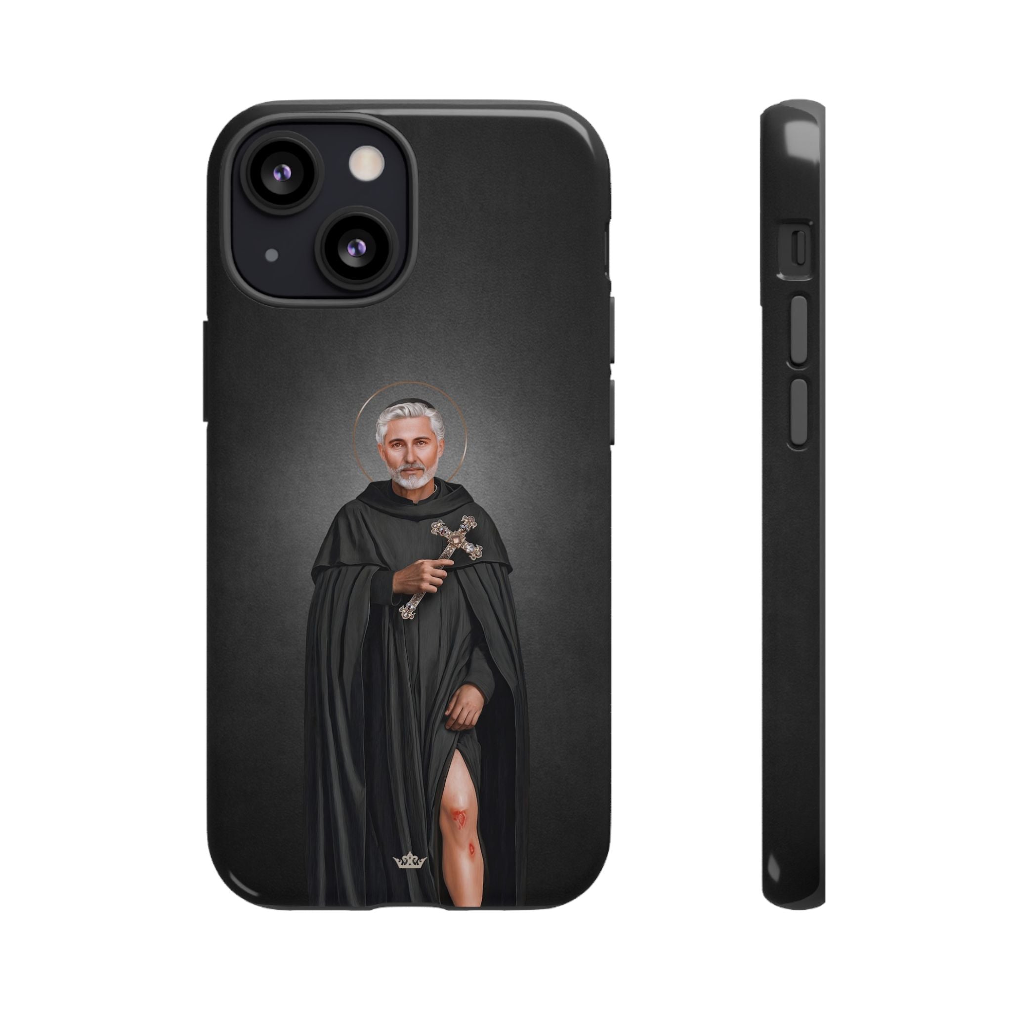 St. Peregrine Hard Phone Case (Dark) - VENXARA®