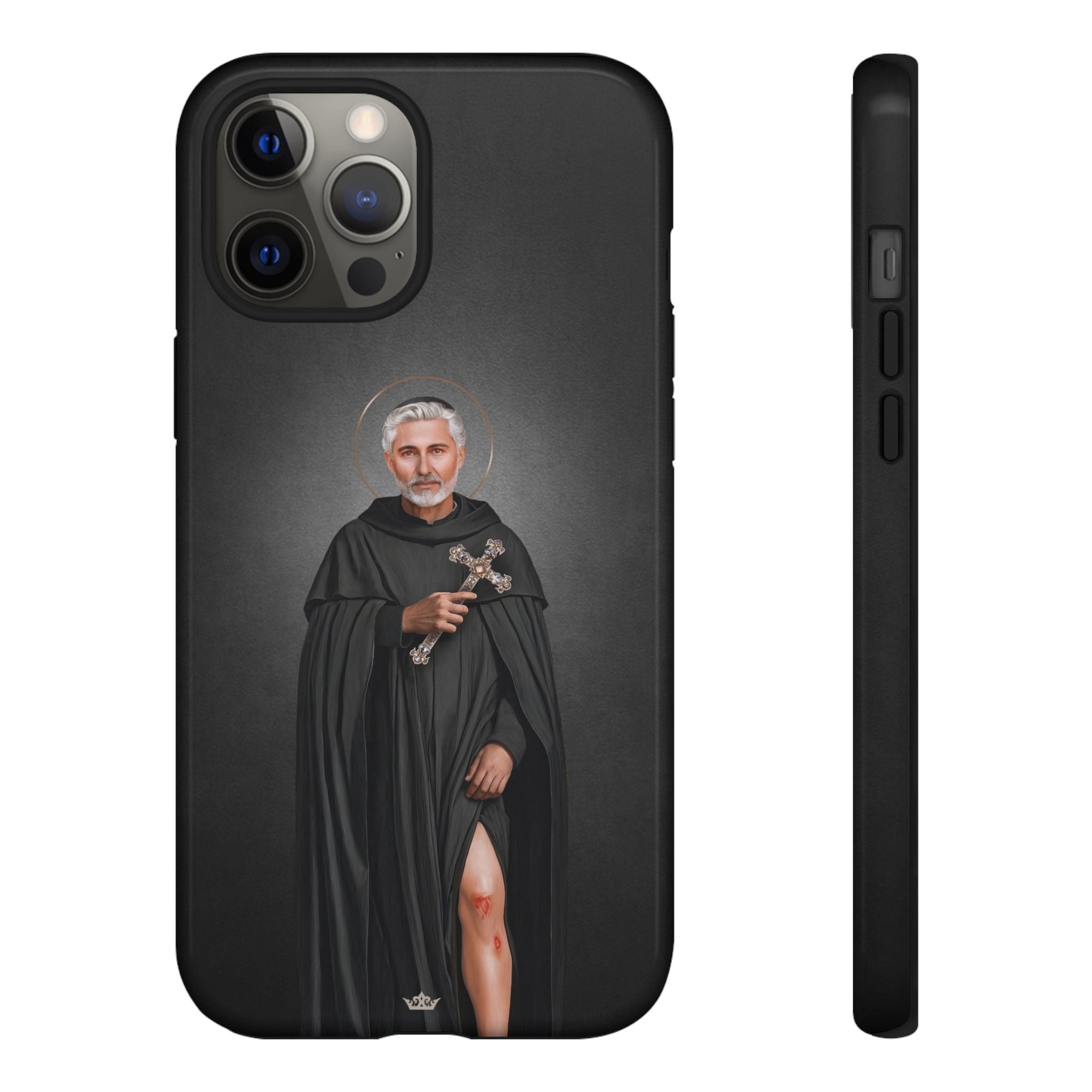 St. Peregrine Hard Phone Case (Dark) - VENXARA®