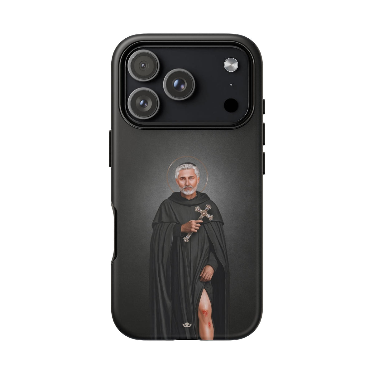 St. Peregrine Hard Phone Case (Dark) Copyright VENXARA
