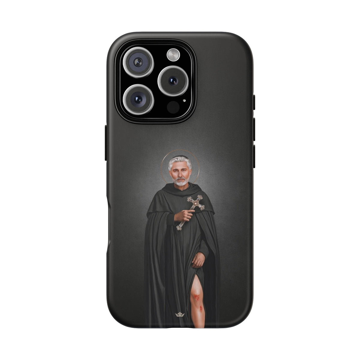 St. Peregrine Hard Phone Case (Dark) Copyright VENXARA