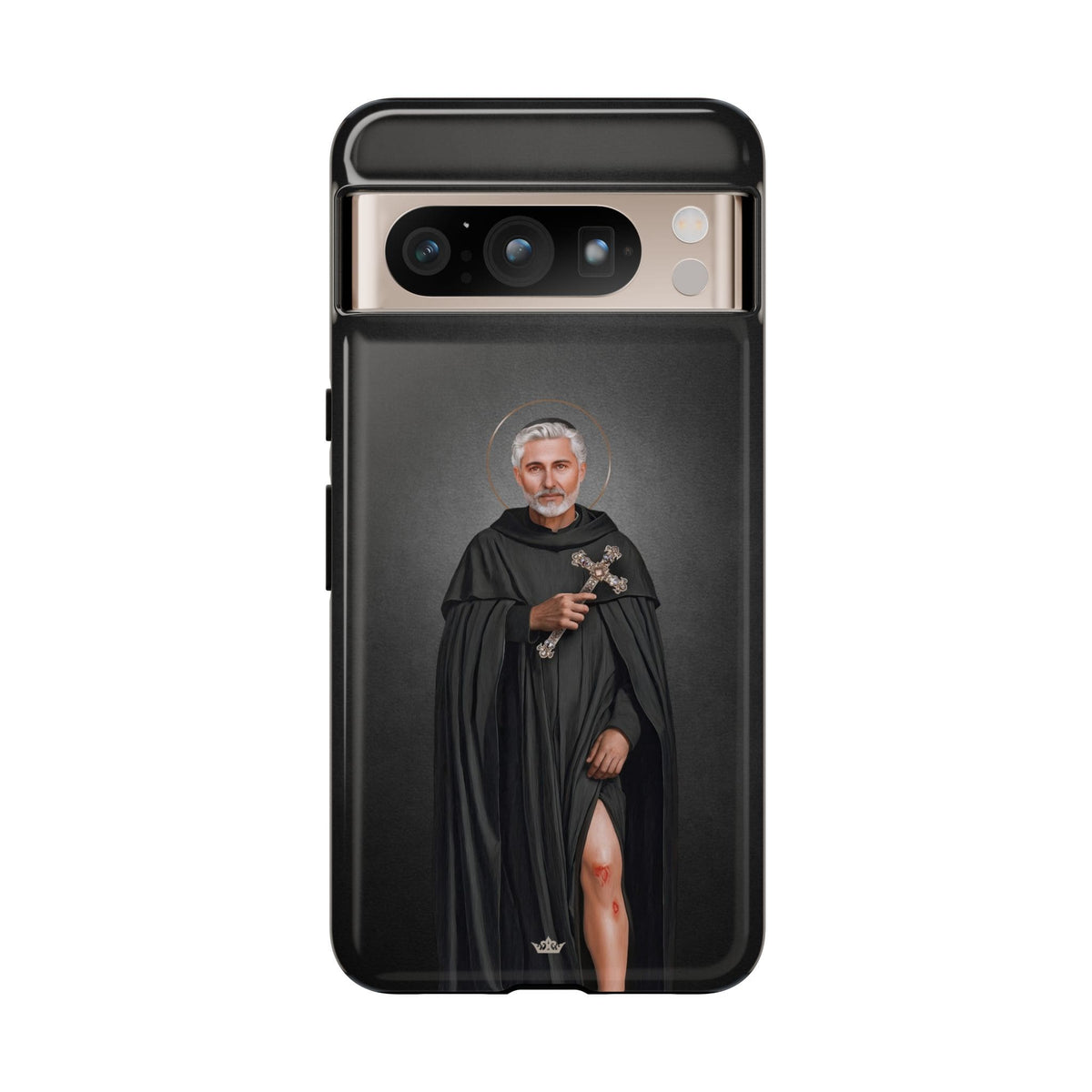 St. Peregrine Hard Phone Case (Dark) Copyright VENXARA