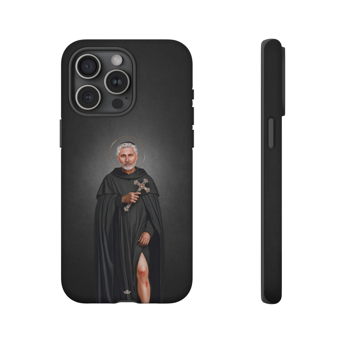 St. Peregrine Hard Phone Case (Dark) Copyright VENXARA