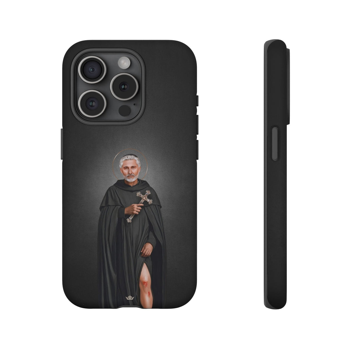 St. Peregrine Hard Phone Case (Dark) Copyright VENXARA