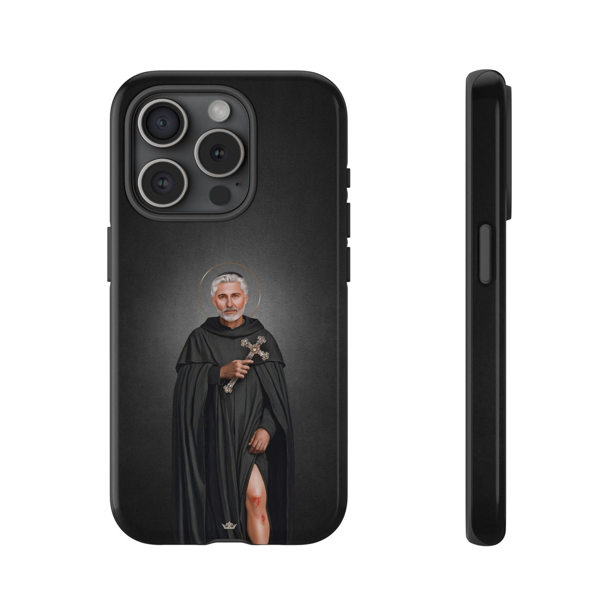 St. Peregrine Hard Phone Case (Dark) Copyright VENXARA