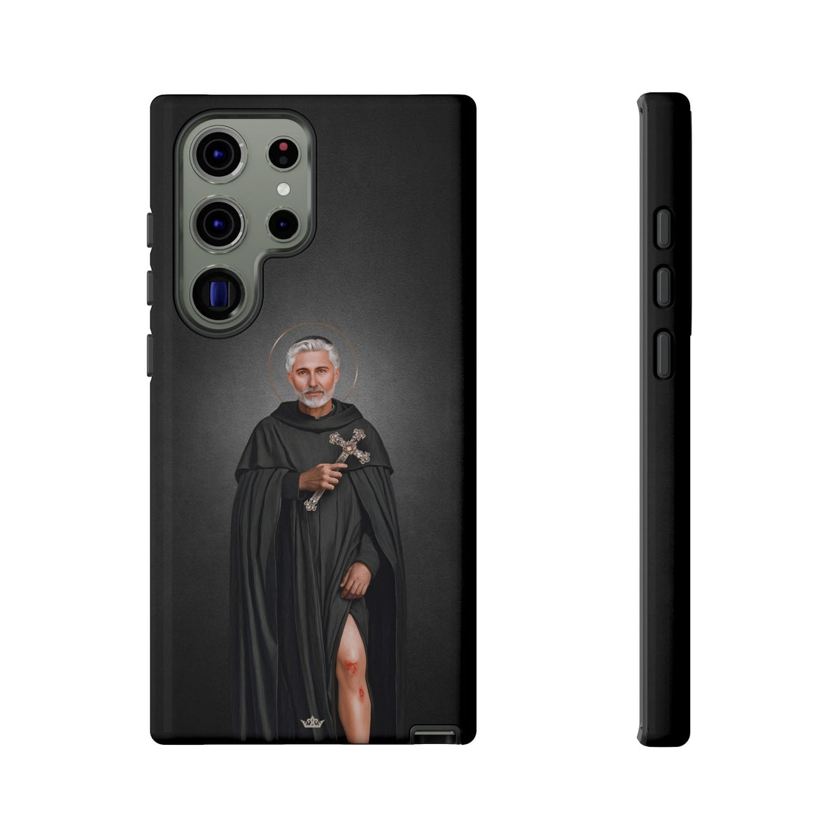 St. Peregrine Hard Phone Case (Dark) Copyright VENXARA