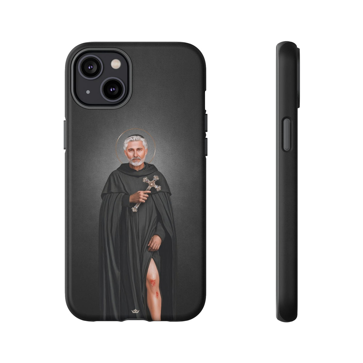 St. Peregrine Hard Phone Case (Dark) Copyright VENXARA