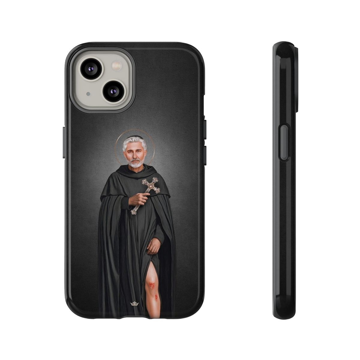 St. Peregrine Hard Phone Case (Dark) Copyright VENXARA