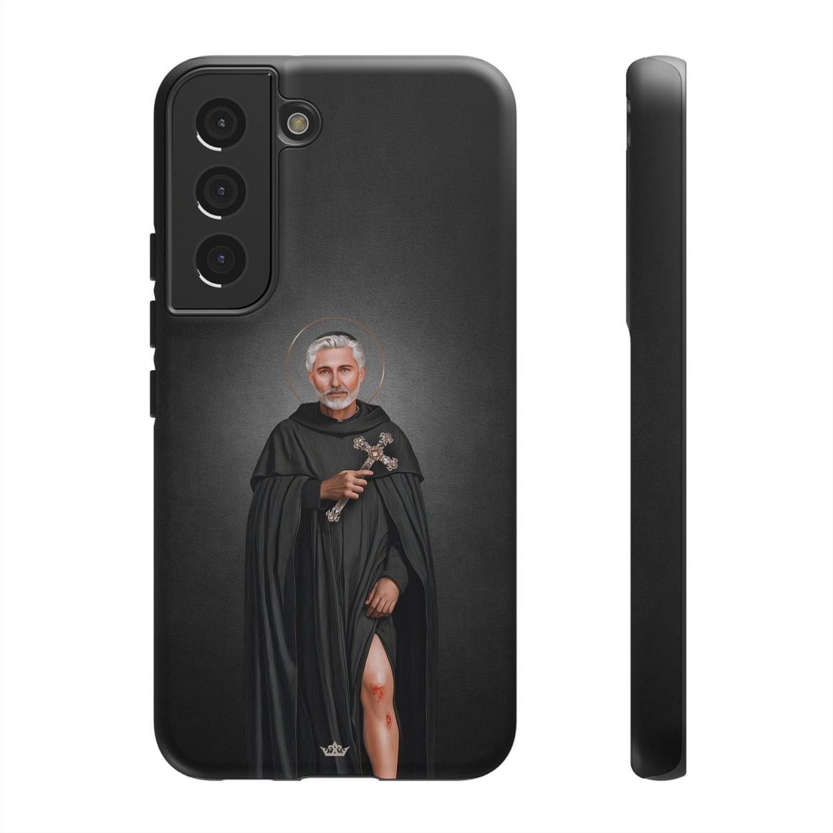St. Peregrine Hard Phone Case (Dark) Copyright VENXARA