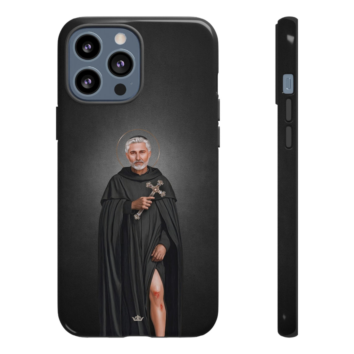 St. Peregrine Hard Phone Case (Dark) Copyright VENXARA