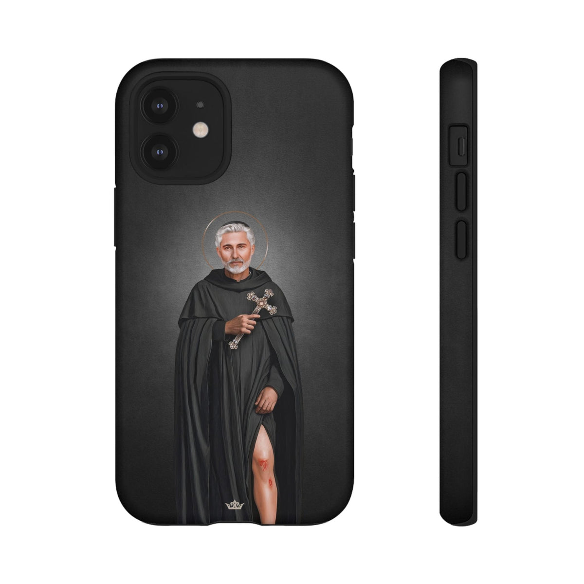 St. Peregrine Hard Phone Case (Dark) Copyright VENXARA