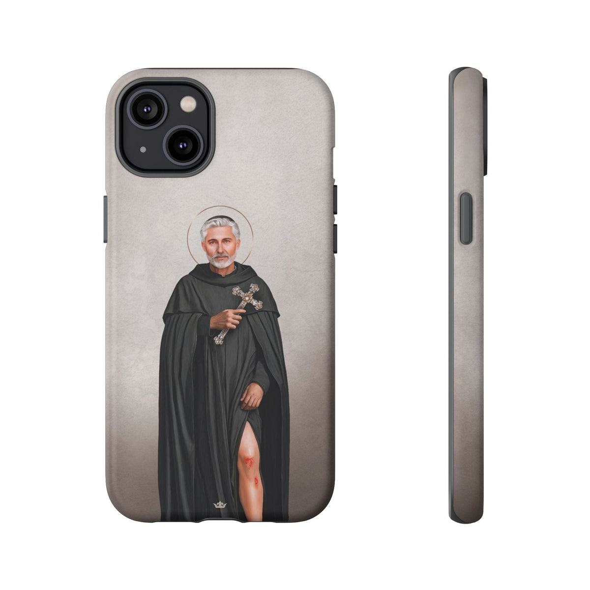 St. Peregrine Hard Phone Case (Light) Copyright VENXARA