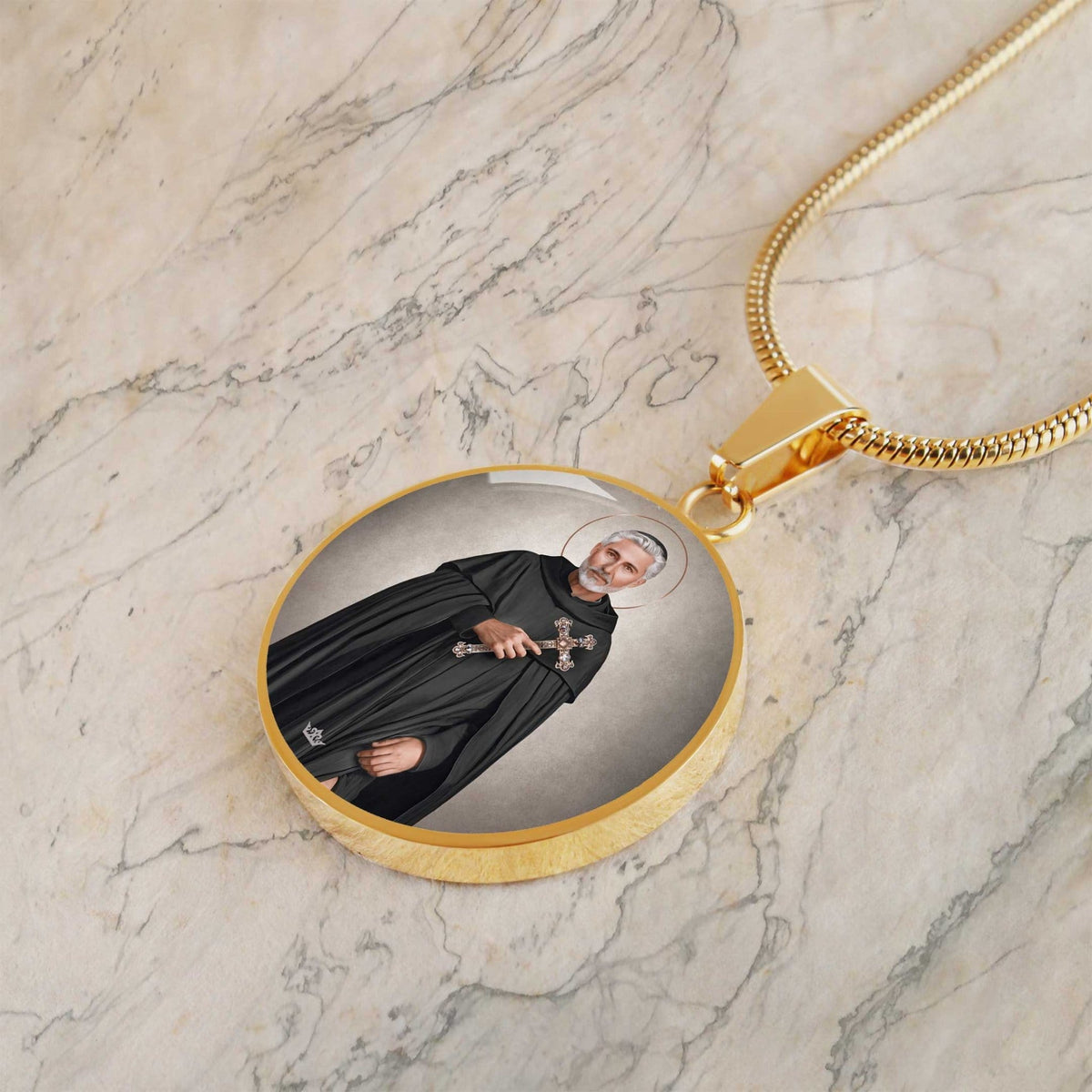 St. Peregrine Pendant Necklace Copyright VENXARA