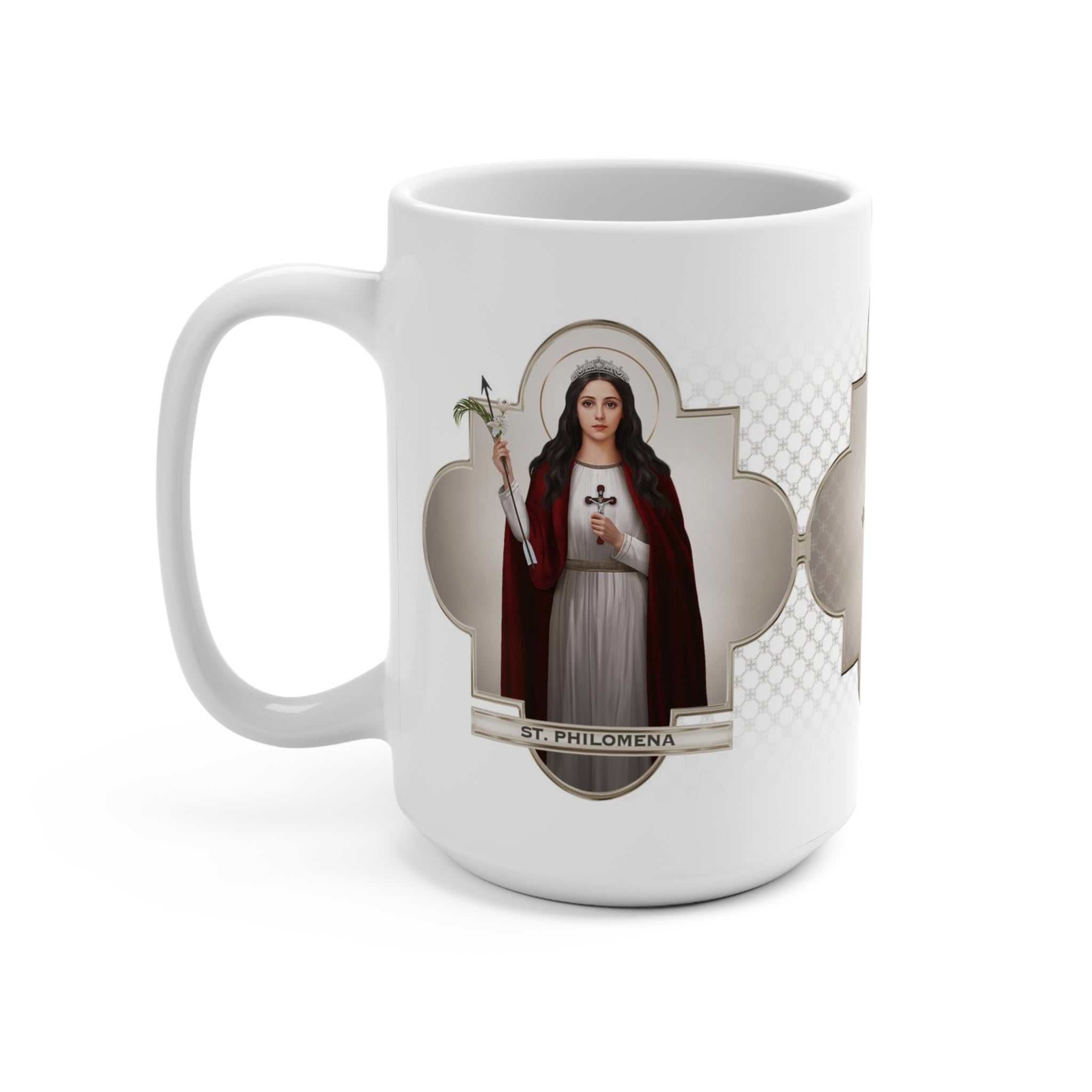St. Philomena Ceramic Mug - VENXARA®