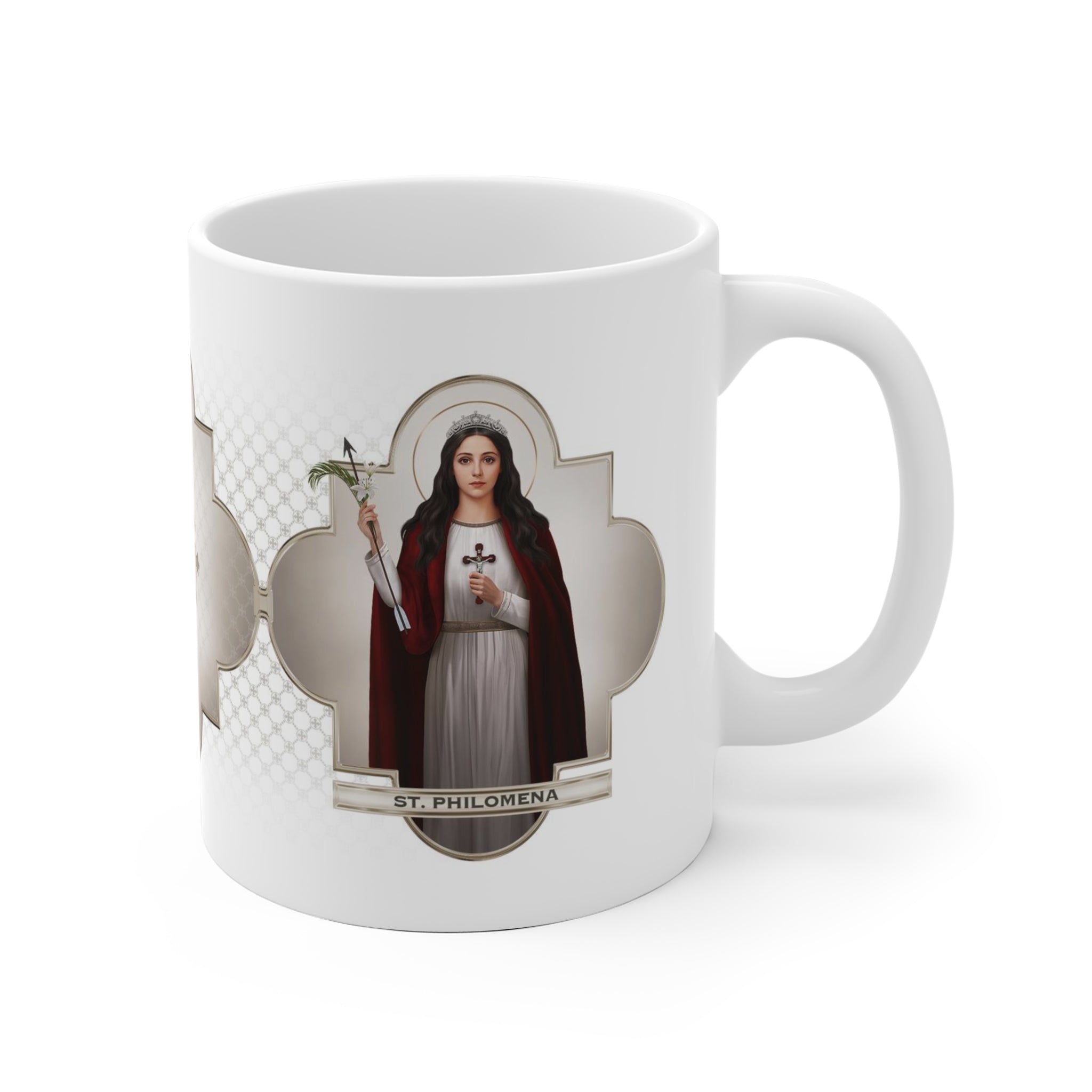 St. Philomena Ceramic Mug - VENXARA®