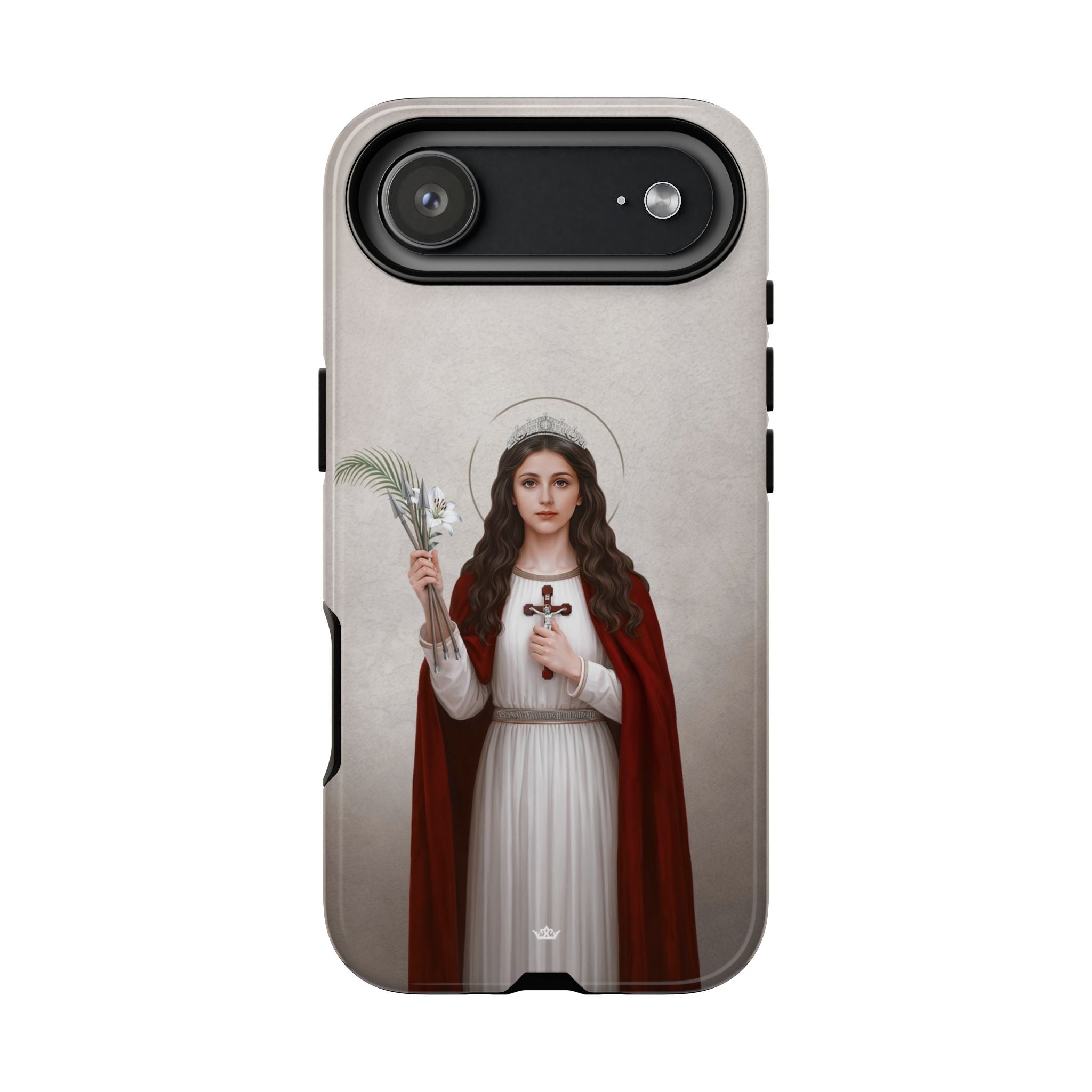 St. Philomena Hard Phone Case (Light) - Venxara