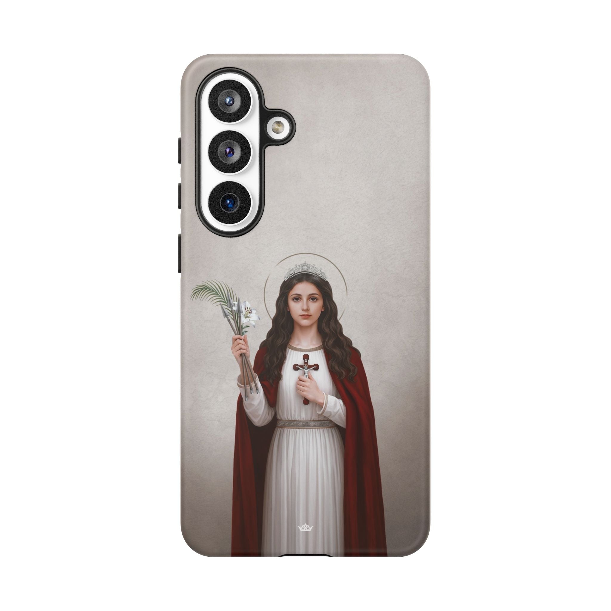 St. Philomena Hard Phone Case (Light) - Venxara