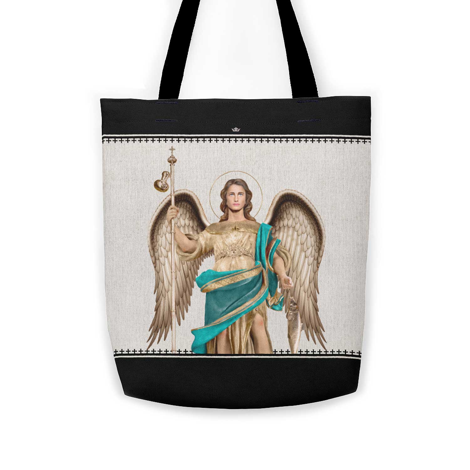 St. Raphael the Archangel Canvas Tote Bag - VENXARA®