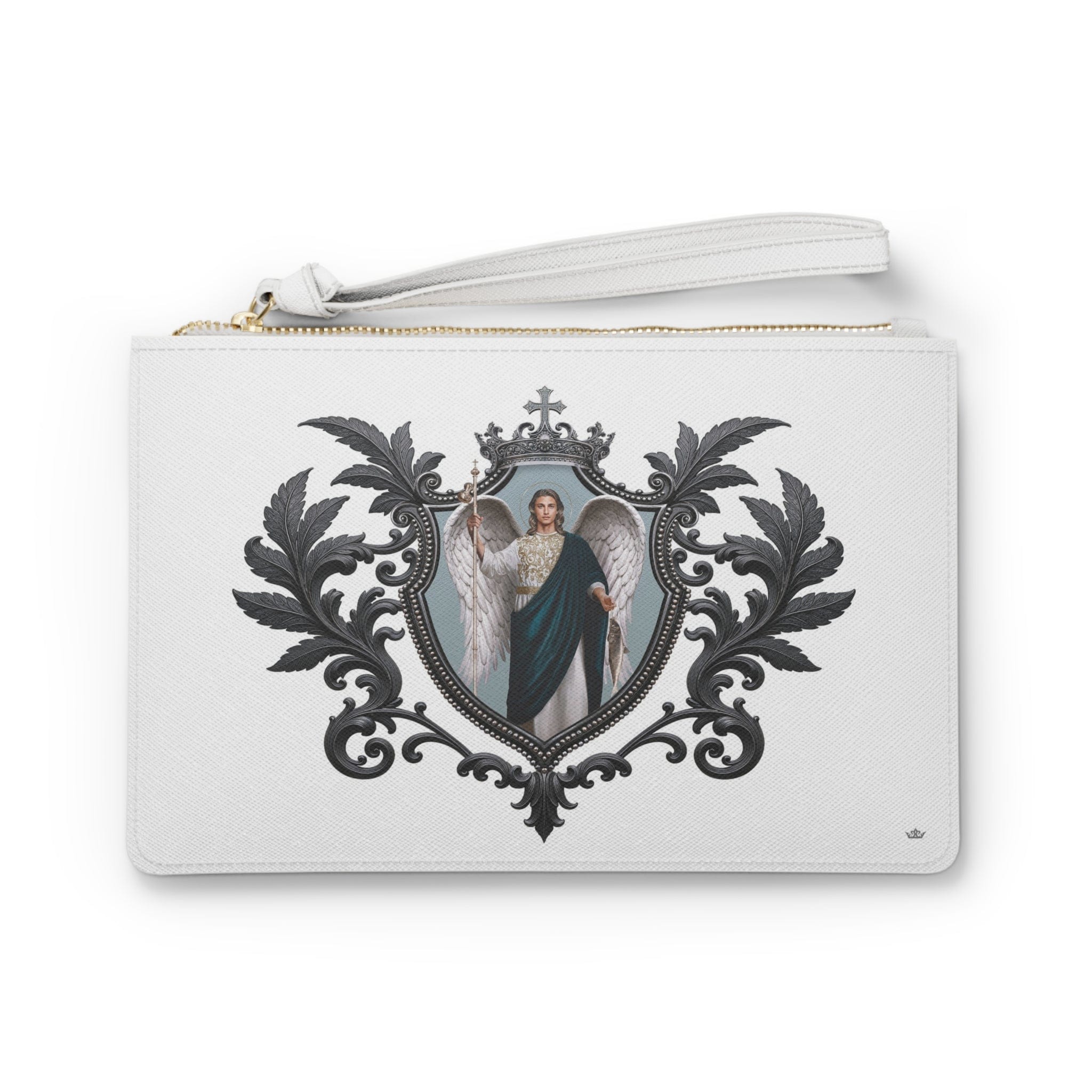 St. Raphael the Archangel Clutch Pouch (Blanc Crest) Copyright VENXARA