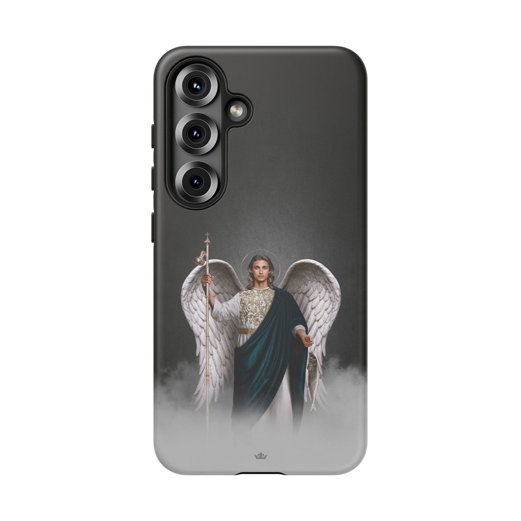 St. Raphael the Archangel Hard Phone Case (Dark) - VENXARA