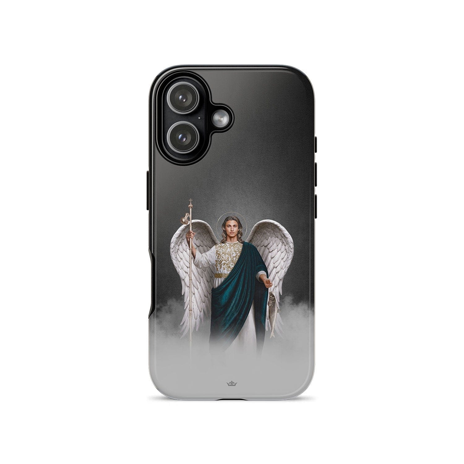 St. Raphael the Archangel Hard Phone Case (Dark) Copyright VENXARA