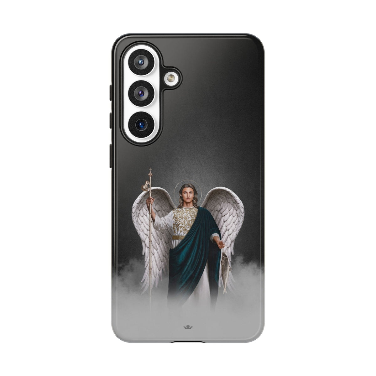 St. Raphael the Archangel Hard Phone Case (Dark) Copyright VENXARA