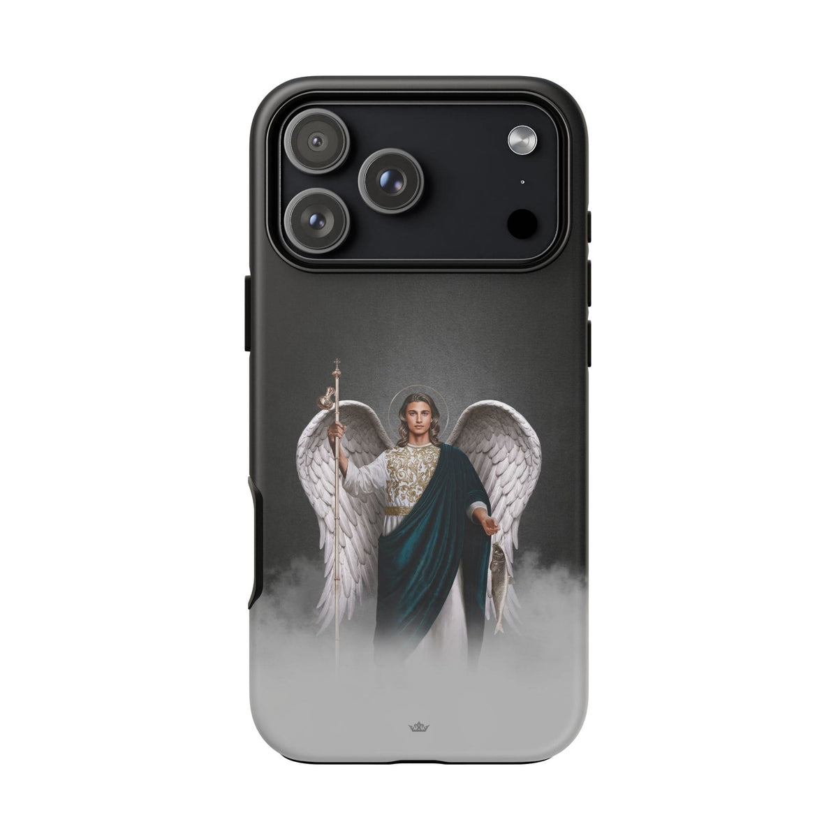 St. Raphael the Archangel Hard Phone Case (Dark) Copyright VENXARA