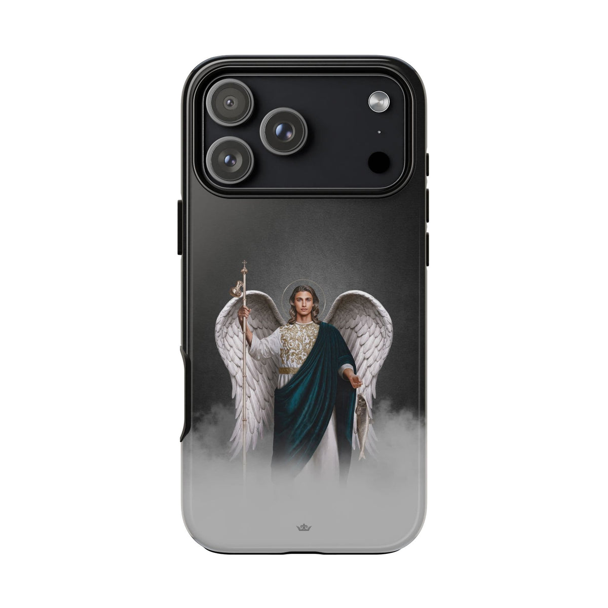 St. Raphael the Archangel Hard Phone Case (Dark) Copyright VENXARA