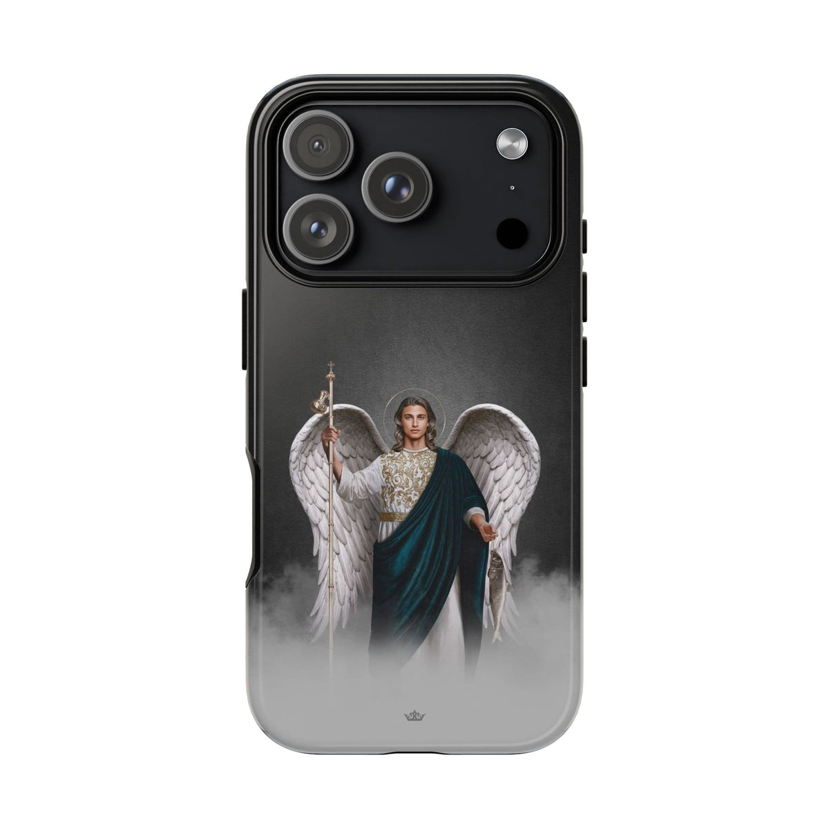 St. Raphael the Archangel Hard Phone Case (Dark) Copyright VENXARA