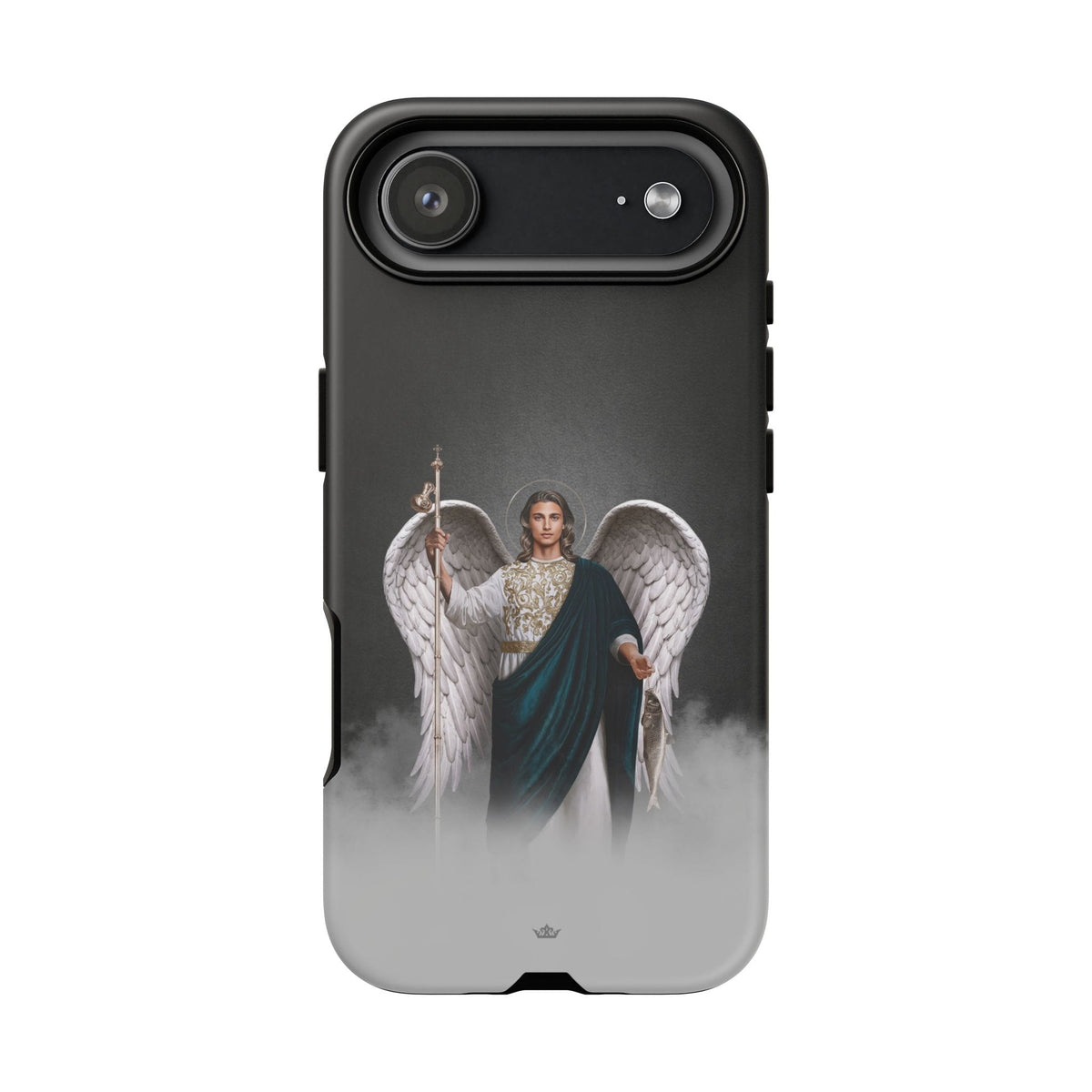 St. Raphael the Archangel Hard Phone Case (Dark) Copyright VENXARA