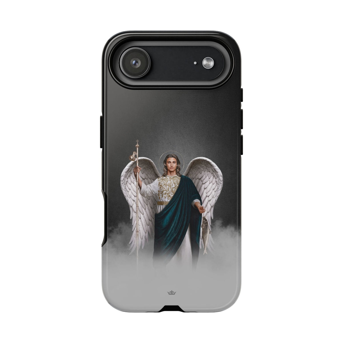 St. Raphael the Archangel Hard Phone Case (Dark) Copyright VENXARA