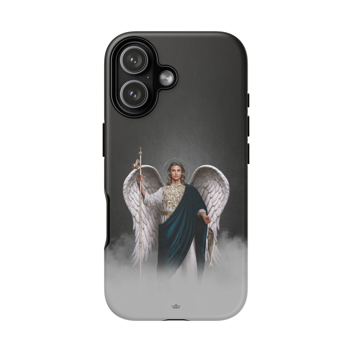 St. Raphael the Archangel Hard Phone Case (Dark) Copyright VENXARA