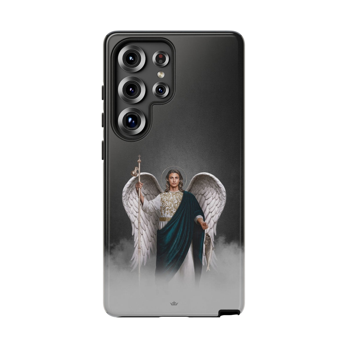St. Raphael the Archangel Hard Phone Case (Dark) Copyright VENXARA