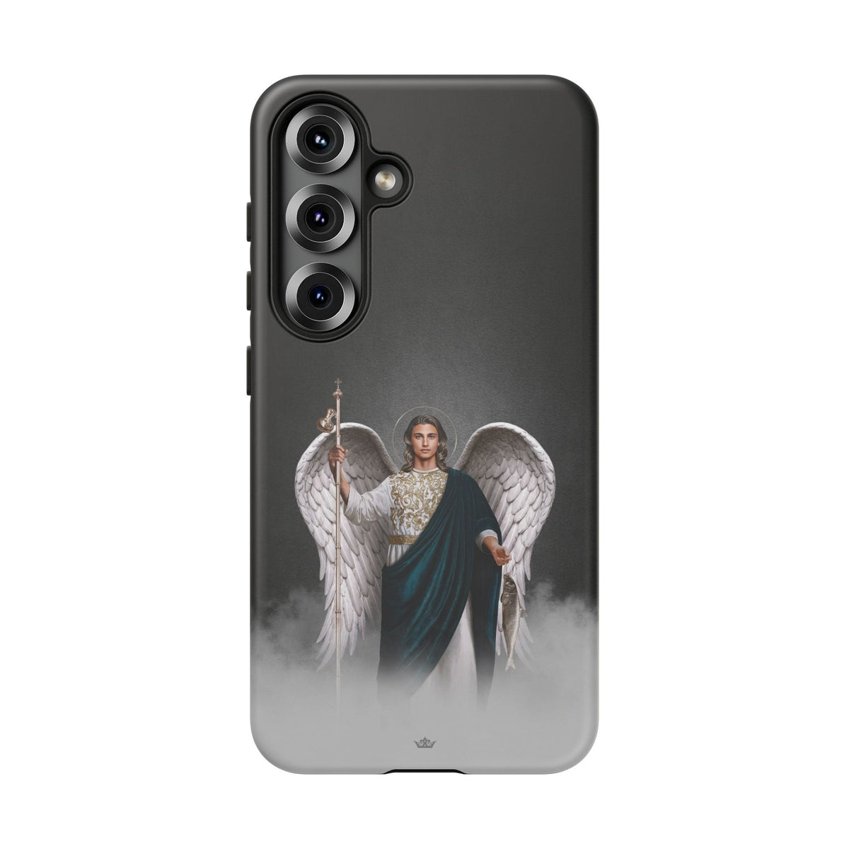 St. Raphael the Archangel Hard Phone Case (Dark) Copyright VENXARA