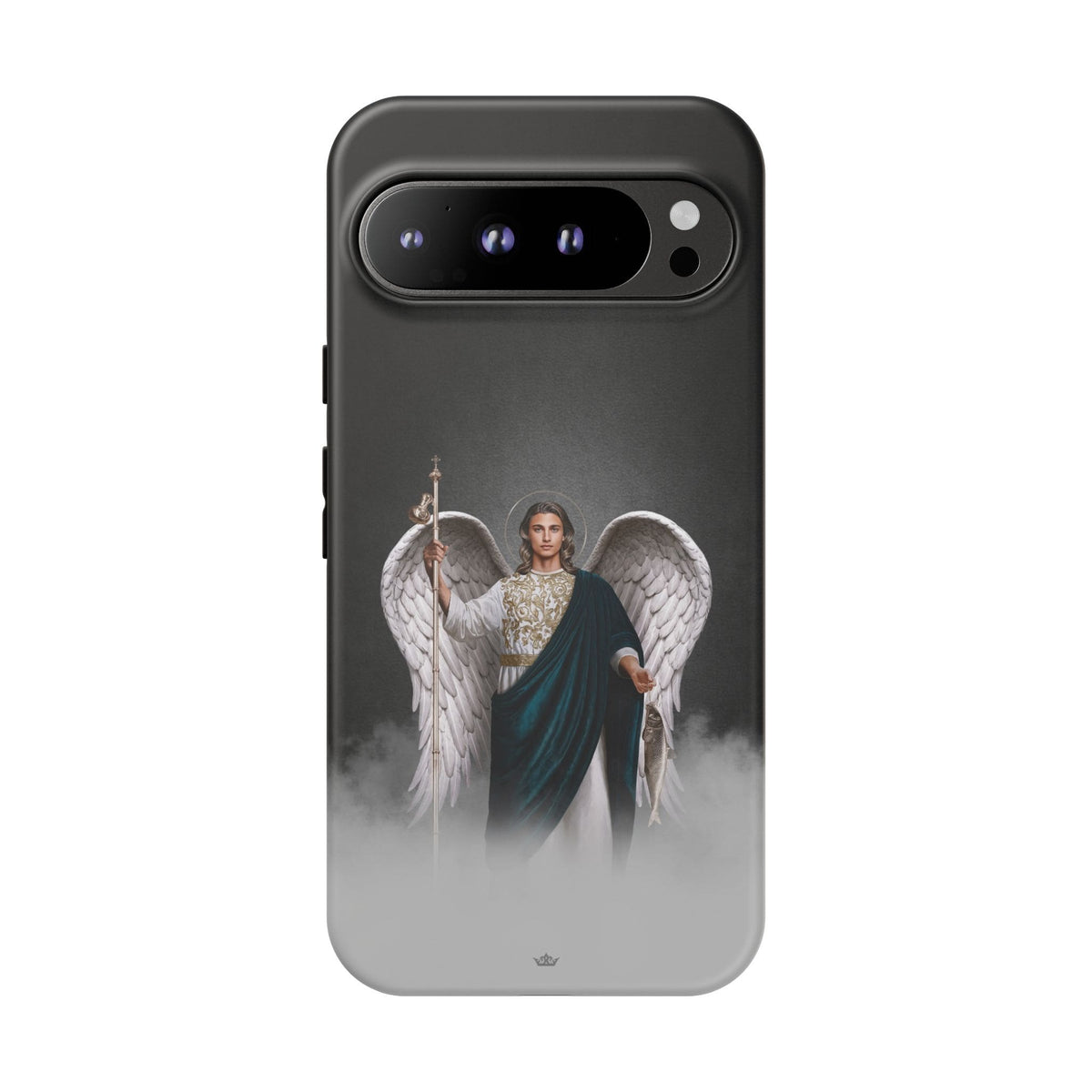 St. Raphael the Archangel Hard Phone Case (Dark) Copyright VENXARA