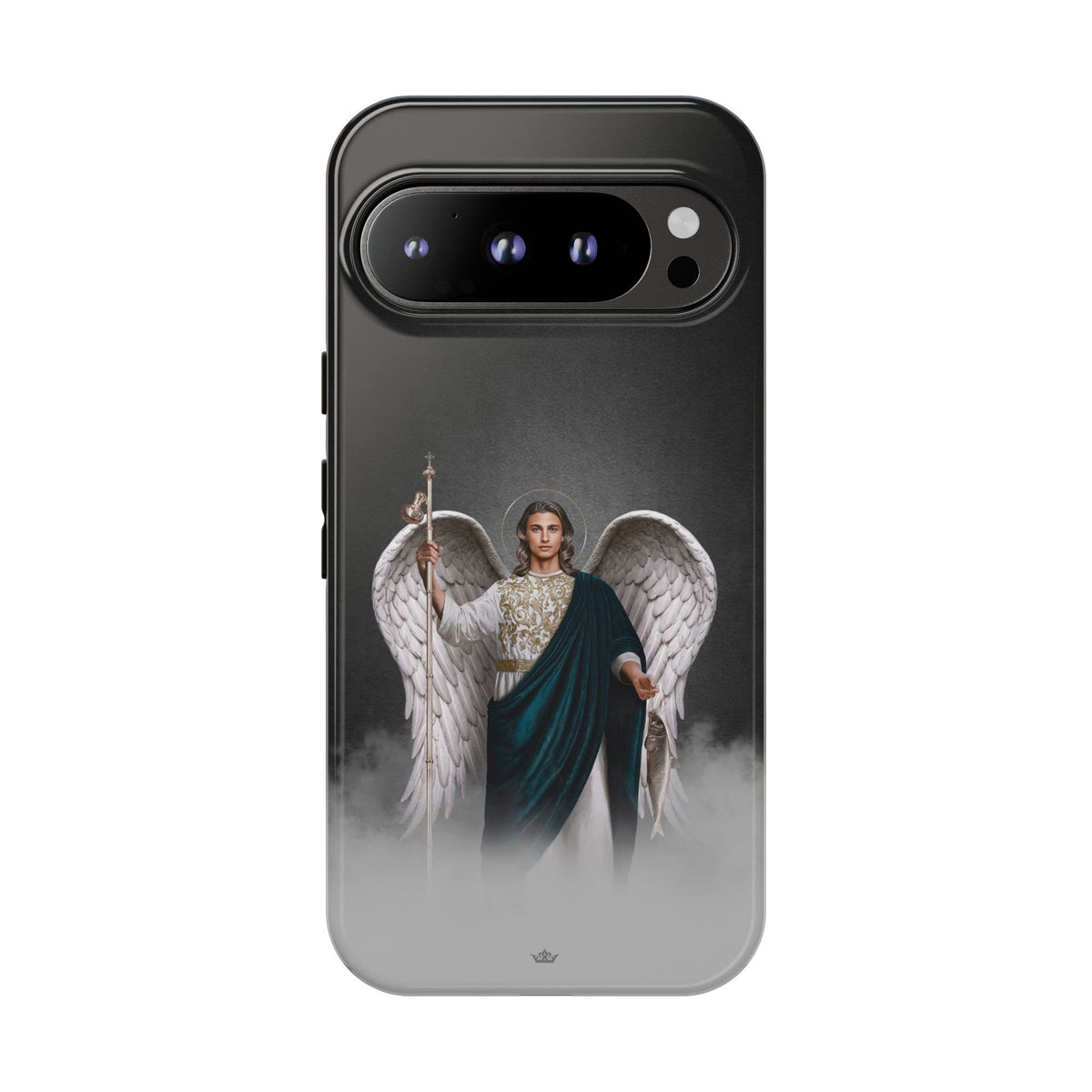 St. Raphael the Archangel Hard Phone Case (Dark) Copyright VENXARA