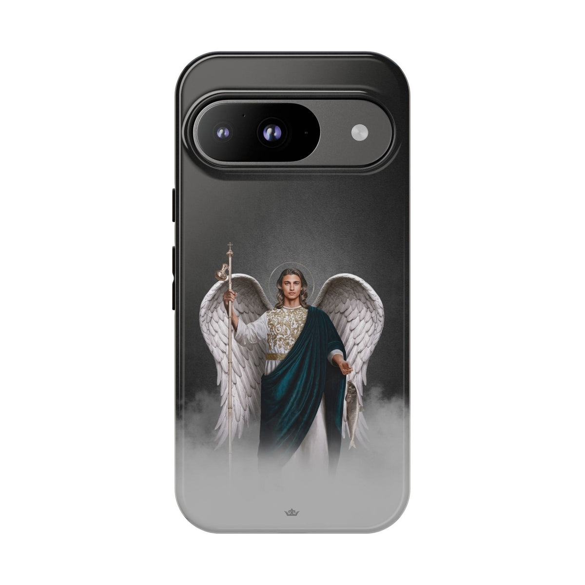 St. Raphael the Archangel Hard Phone Case (Dark) Copyright VENXARA