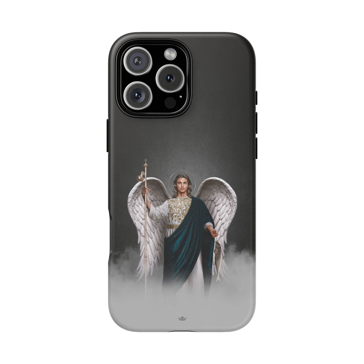 St. Raphael the Archangel Hard Phone Case (Dark) Copyright VENXARA