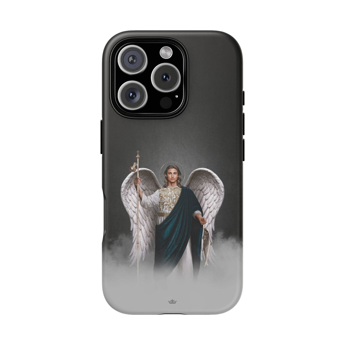 St. Raphael the Archangel Hard Phone Case (Dark) Copyright VENXARA